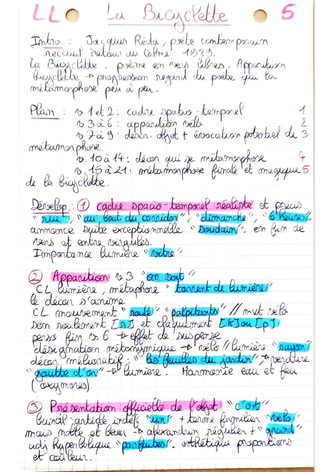 LLO La Bicyclette 05

Intro:
Jacques Réda, prete combemporain
reccueil retour un Cattime 1989.
La Bicycletbe
poème en vers libres, Apparitio