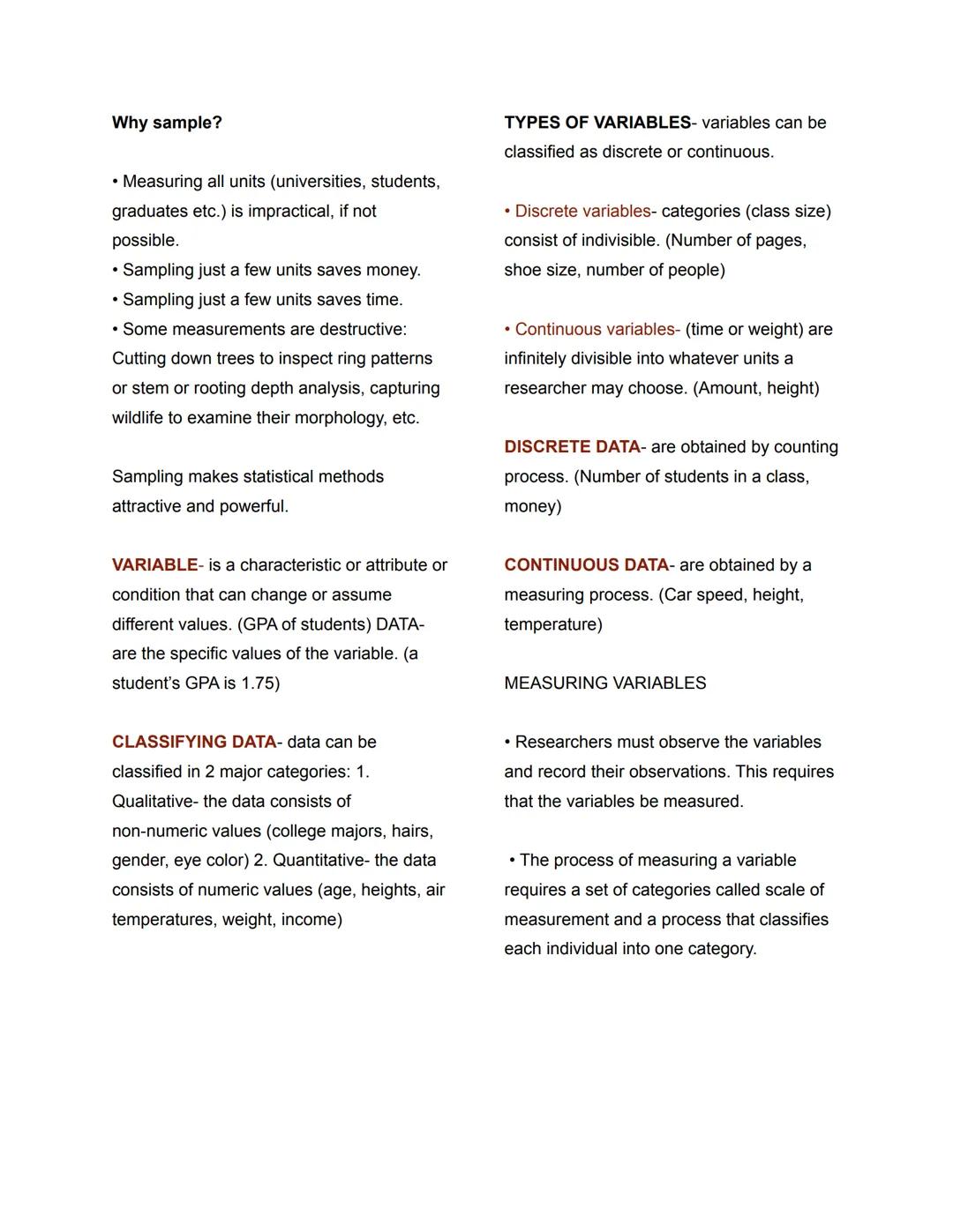 ENGINEERING DATA ANALYSIS

1.Collection of data
2. Organization/presentation of data in
tables
3. Summarization/ reduction of data via
graph