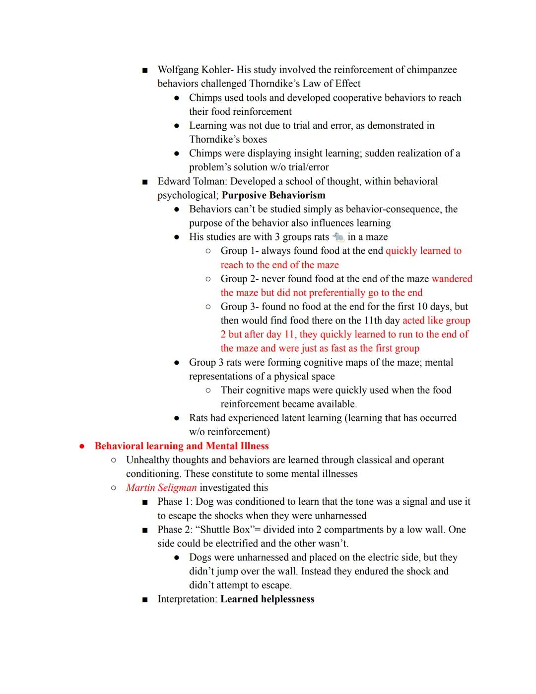 
<p>Behavioral learning occurs when a behavior or response changes as a result of experience. This process involves associative learning, in