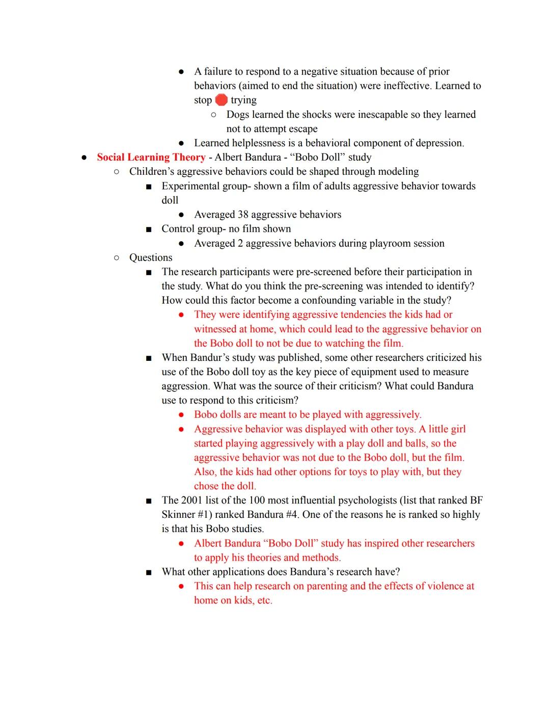 
<p>Behavioral learning occurs when a behavior or response changes as a result of experience. This process involves associative learning, in