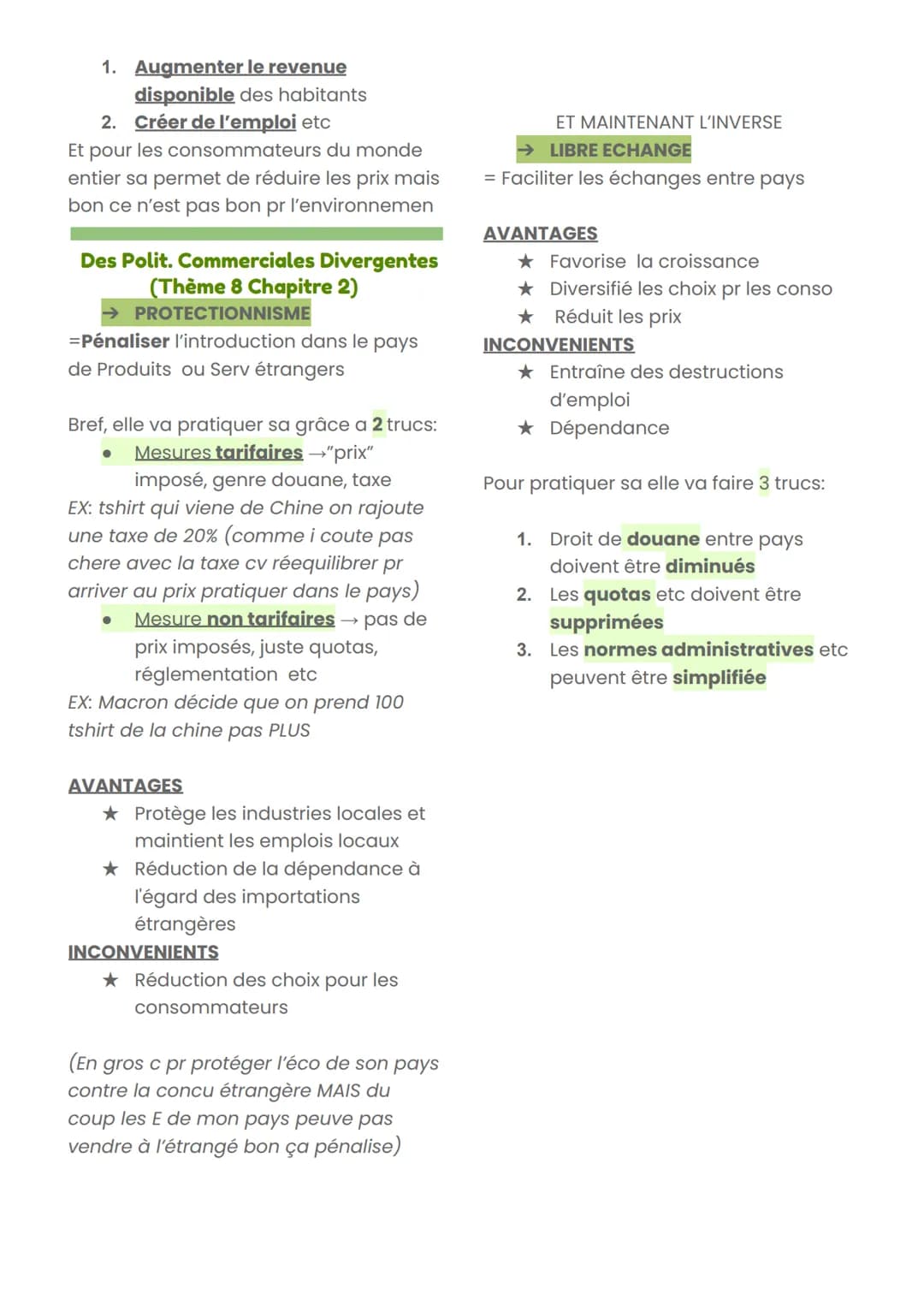 # Economie

L'ARGUMENTATION ÉCONOMIQUE
- BUT convaincre le lecteur de notre
point de vue avec nos arguments
-S'appuyer sur les éléments de
r