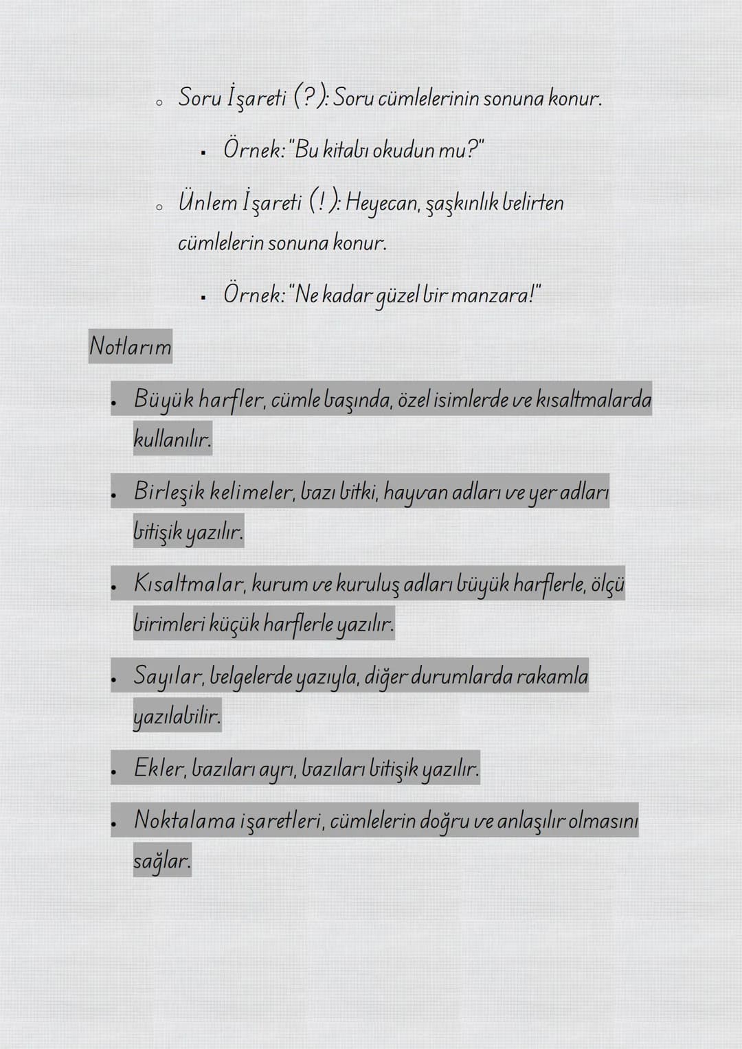 # YAZIM KURALLARI NOTLARI

## YAZIM KURALLARI NEDİR?

Yazım kuralları, bir dilin doğru ve tutarlı bir şekilde yazılmasını
sağlamak amacıyla 