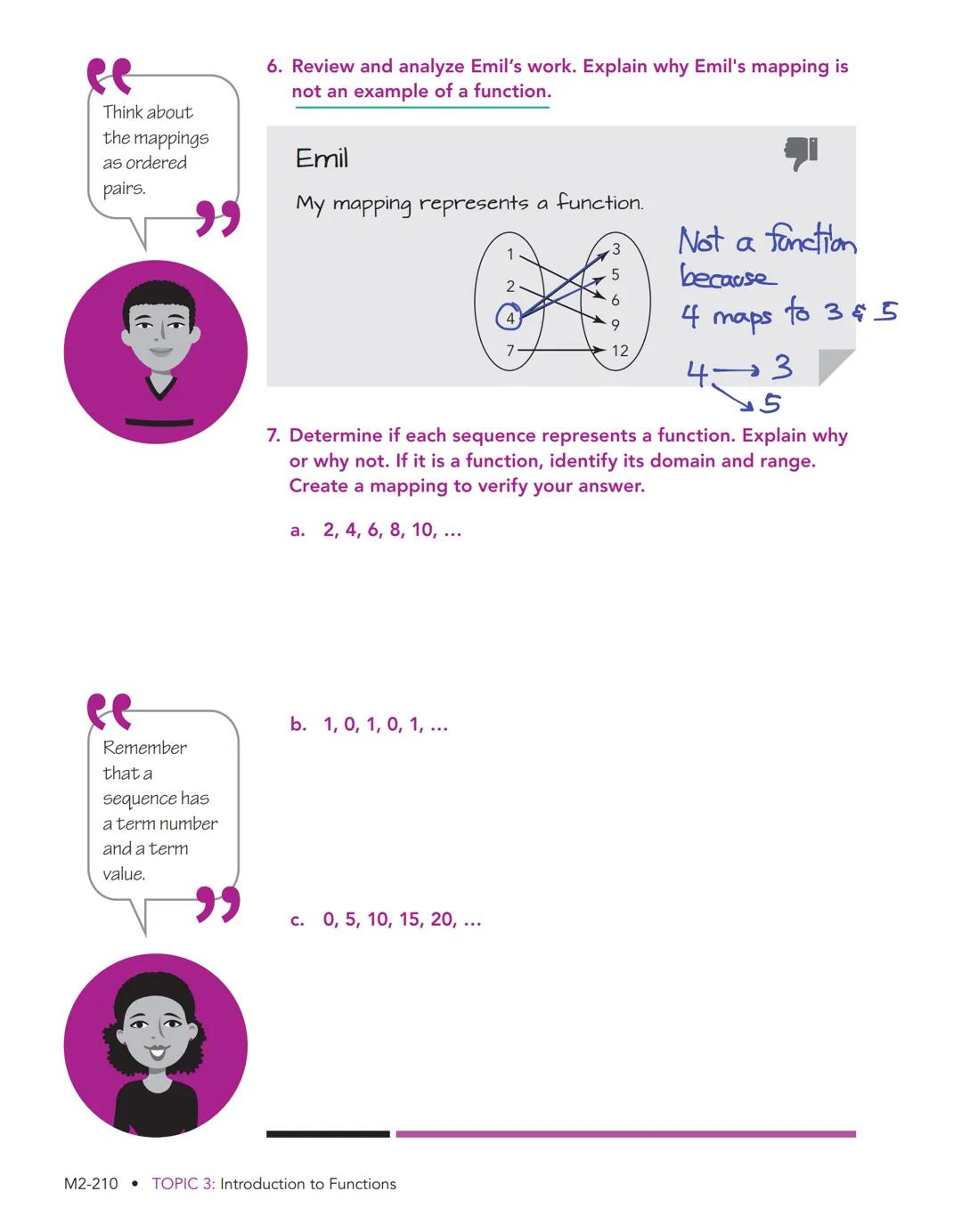 # One or More 3
Xs to One Y
Defining Functional Relationships

WARM UP
Evaluate each expression
given the set of values
{1, 6, 12, 25).

1. 