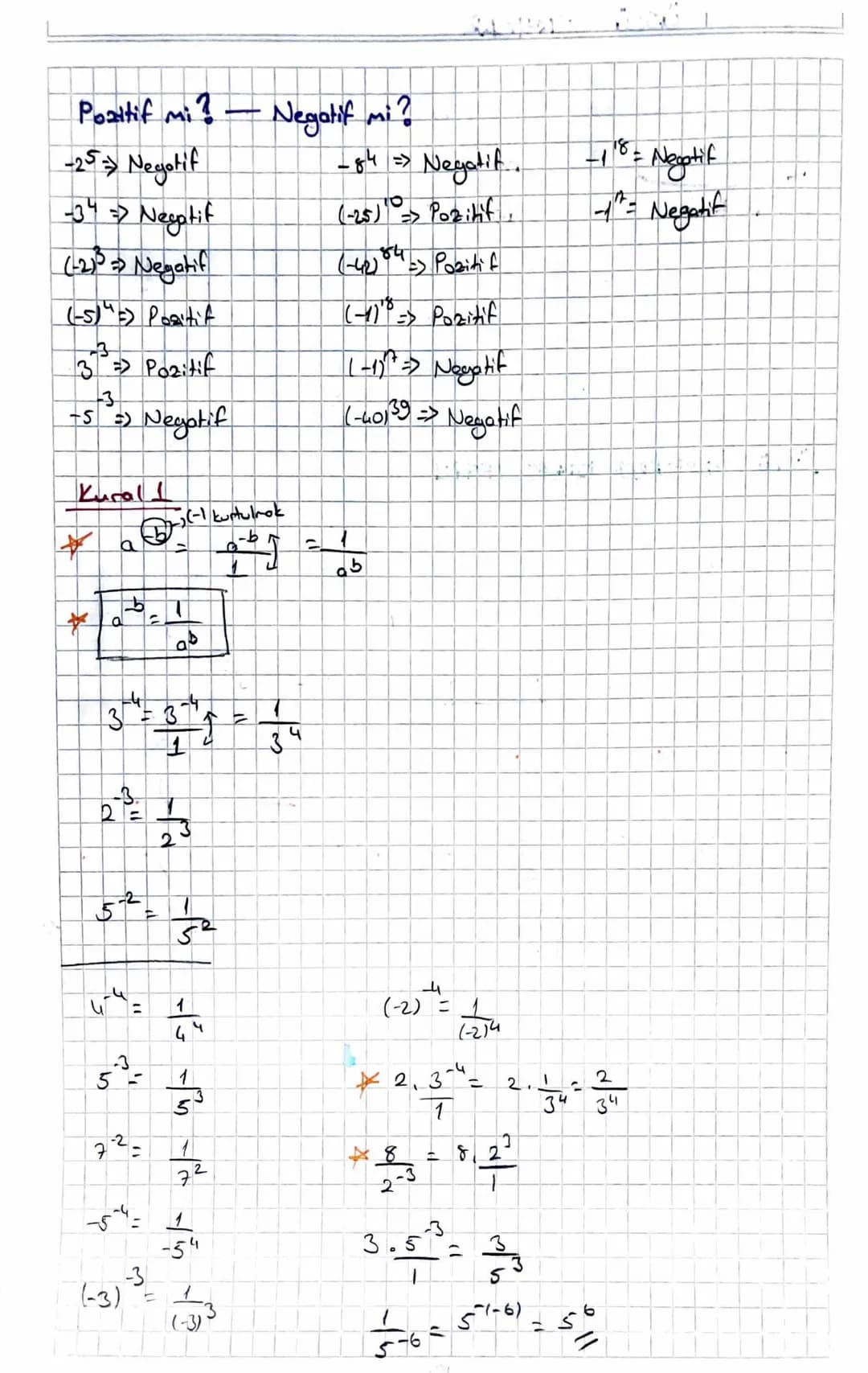 # ÜSLÜ SAYILAR

a ve
M birer tom sayı olmak üzere

a.a.a -------- a= aⁿ
nüs, kuvvet

in tone
a- tabon

3.3.3.3=3⁴

5.5.5:5³

= 2.2.7.7

(-2)