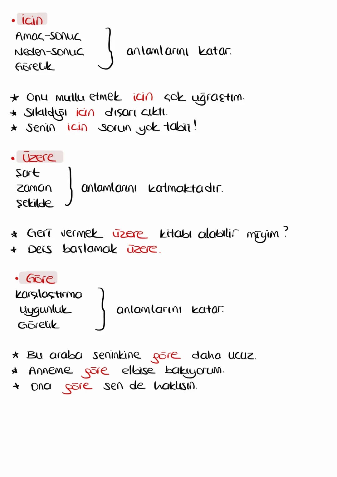 # edat ve bağlaç

## EDAT

Tek basına anlamı olmayor ancak kullanıldıgı
cumlede anlam kazana ve diger sözcükler
arasında anlamsal bağ kuran 