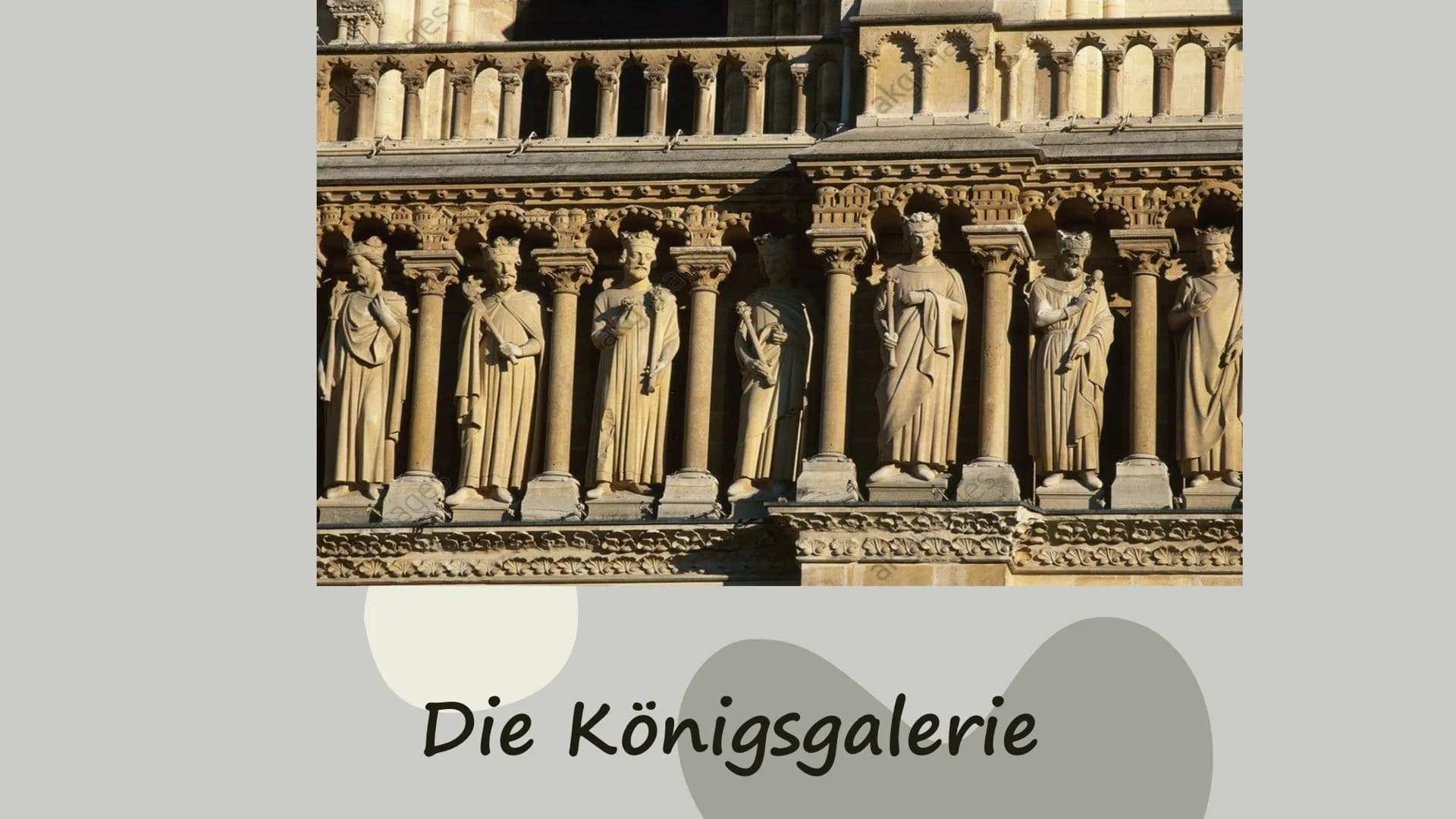 # Notre Dame de
Paris # Fakten

- Wurde von Maurice DE Sully und Ludwig II. Gebaut
- Die Notre Dame ist eine Kathedrale im Herzen von Paris
