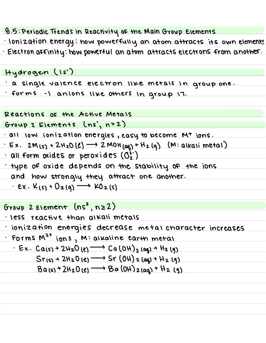 6.2: Electronegativity and Polarity
Polar bonds: electrons are shared but not shared equally.

M:X
・pure covalent bonds
neutral atoms

M+X-
