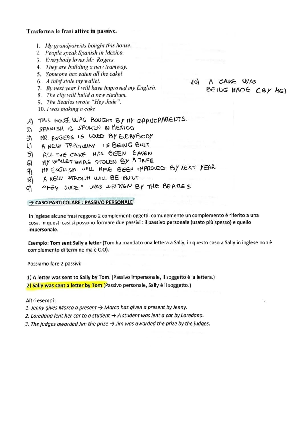 # GRAMMATICA INGLESE LIVELLO B2

① PAST TENSES

- PAST SIMPLE

  - AZIONI CONCLUSE NEL PASSATO

  - CON LAST/AGOI YESTERDAY OPPURE DATE PREC
