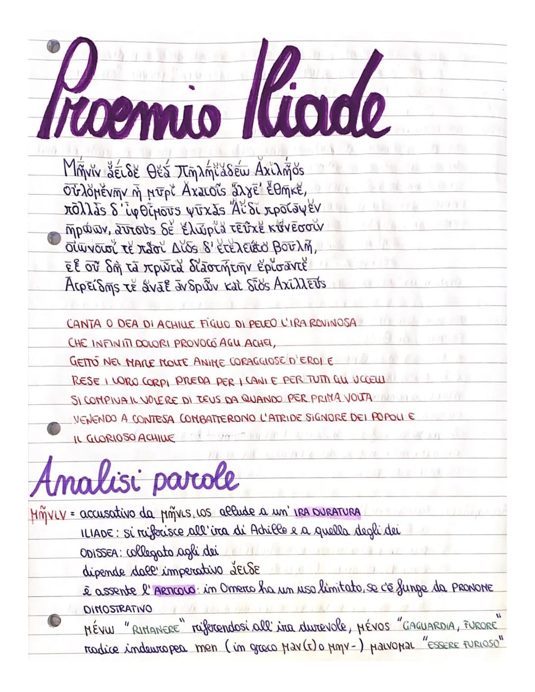 # Proemio Micade

Μήνιν ζει δε θες πηληϊάδεω Αχιλήος
οὐλομένην ἡ μυρί Αχαιοῖς ἄλγε᾽ ἔθηκε,
πολλὰς δ'ίφθίμους ψυχάς Αΐδι προίσψεν
ηρώων, αυτο