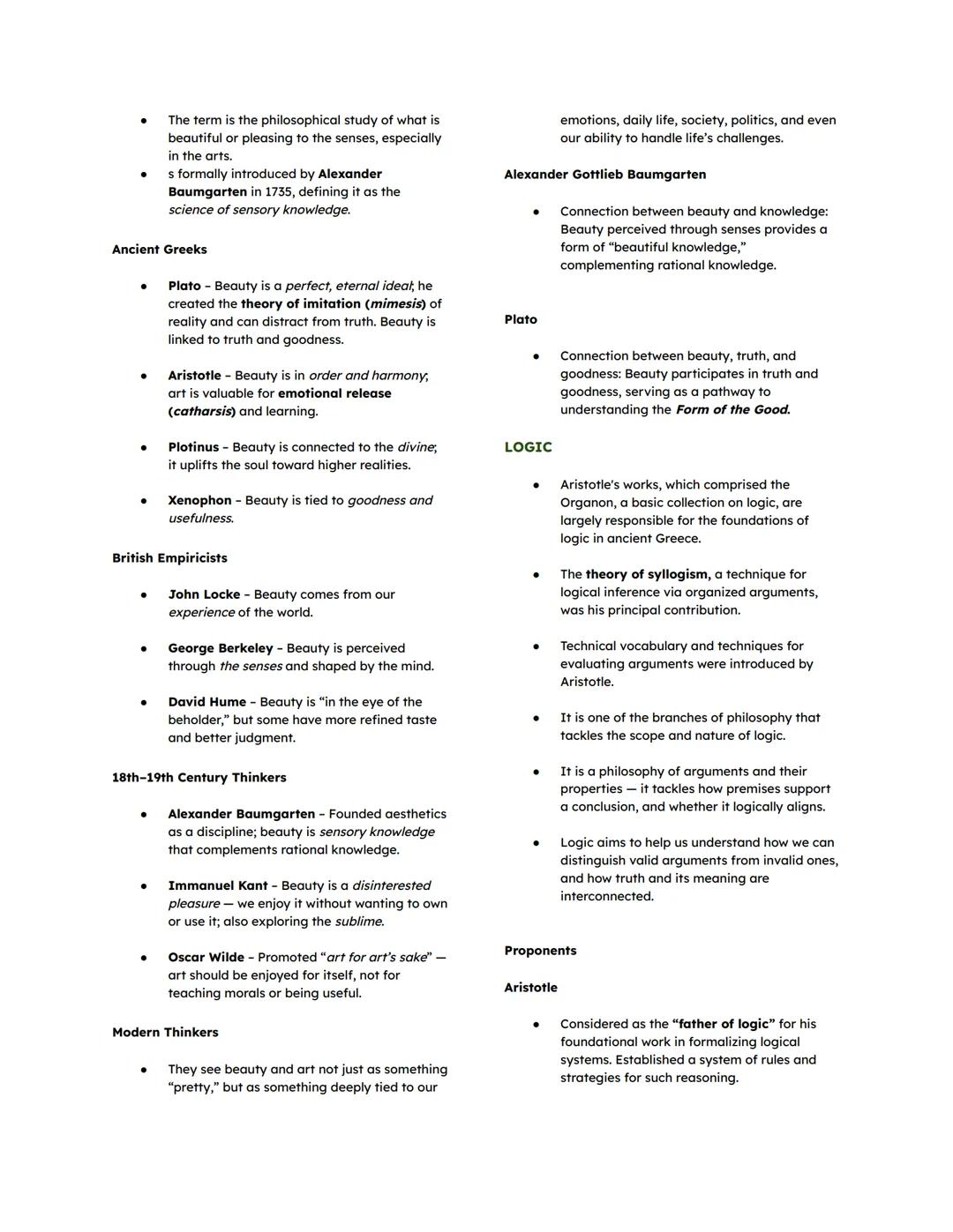 BRANCHES OF PHILOSOPHY
COSMOLOGY
Branch of astronomy involving the origin and
evolution of the universe, from the Big Bang
to today and into