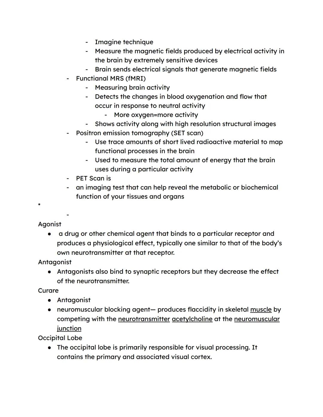TEST REVIEW FOR BIOLOGICAL UNIT III OF TEXTBOOK

Define Aphasia - which part of the brain may be damaged by this
- loss of ability to unders