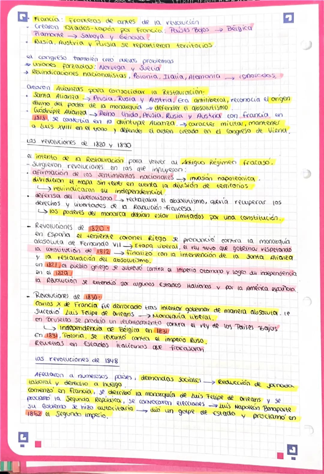 las revoluciones
liberales
la tensión entre las trece colonias y Reino Unido
Reino unido tenia trece colonias en la costa oriental de Améric