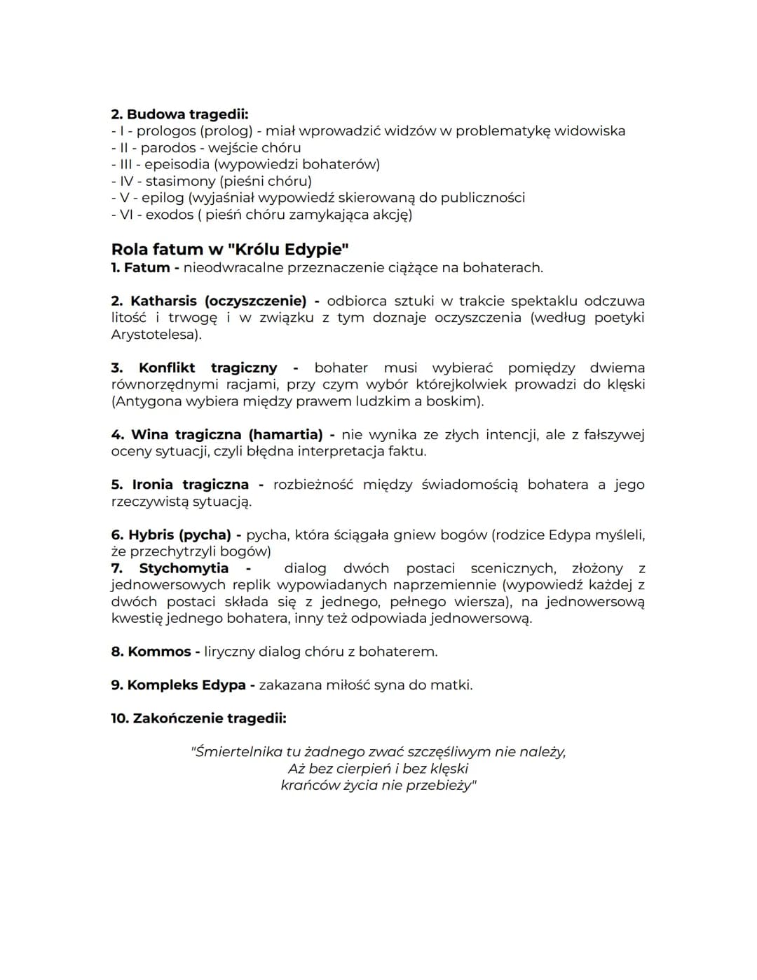 # "Król Edyp" - Sofokles

Historia rodu Labdakidów:

KADMOS:

- szukał siostry Europy, uwiedzionej przez Zeusa pod postacią byka
- założył T