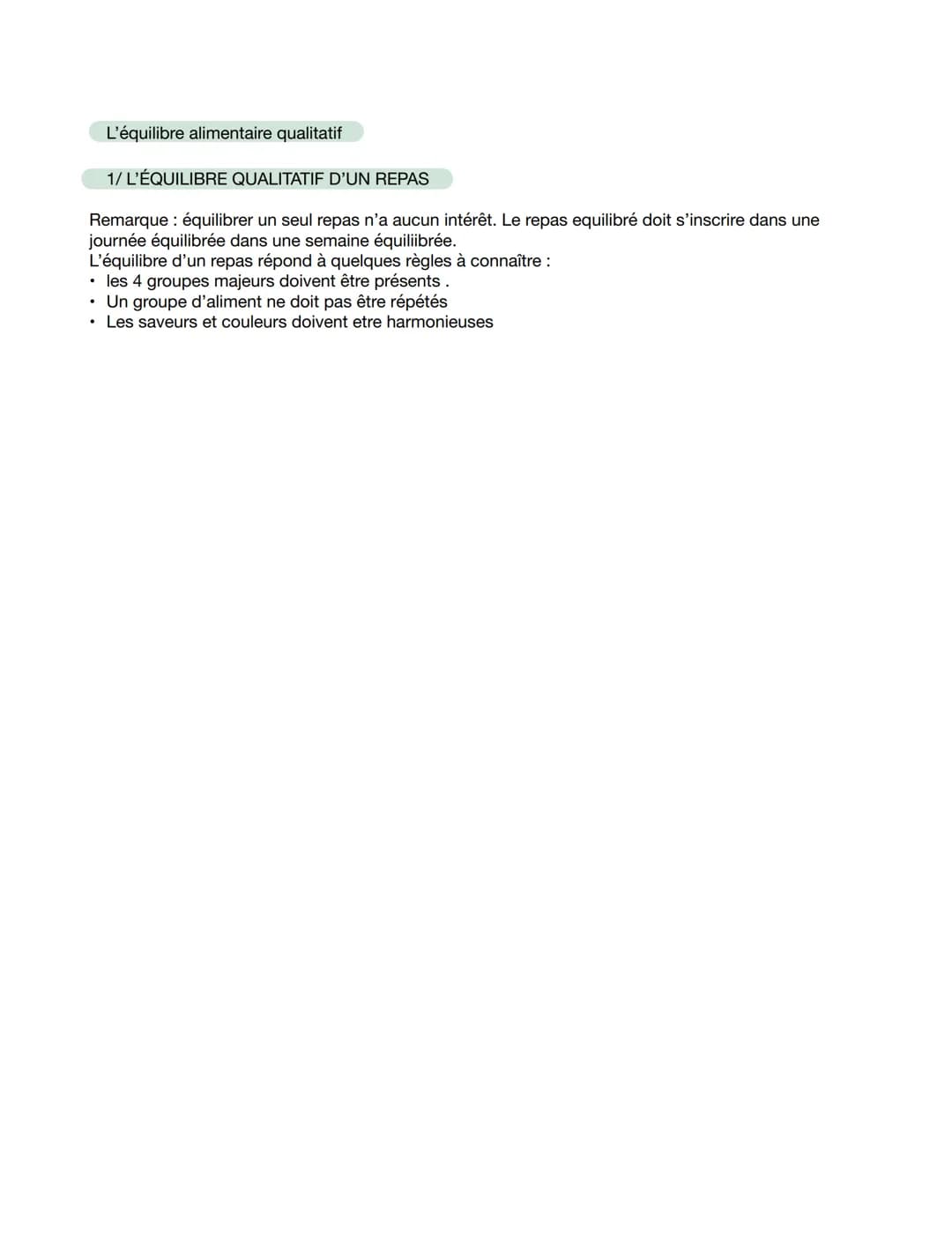 # Les besoins nutritionnels

Intro: l'alimentation permet de satisfaire 3 besoins de l'organisme

Structural
- développement
- entretien (os