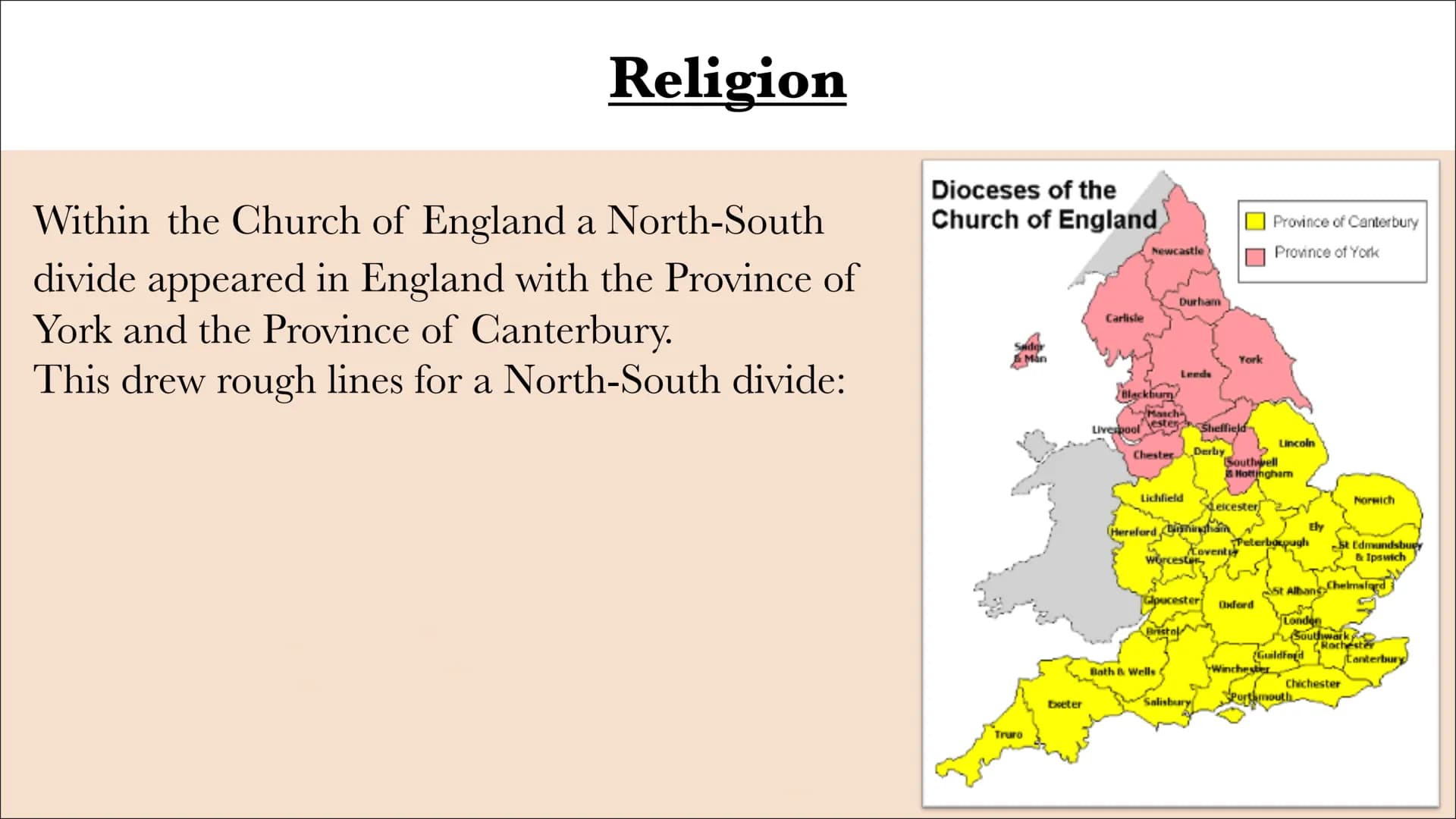 # England's

# North-South

# divide # The geographical divide of England

Northern
England

Midlands

Southern
England north-south divide
(