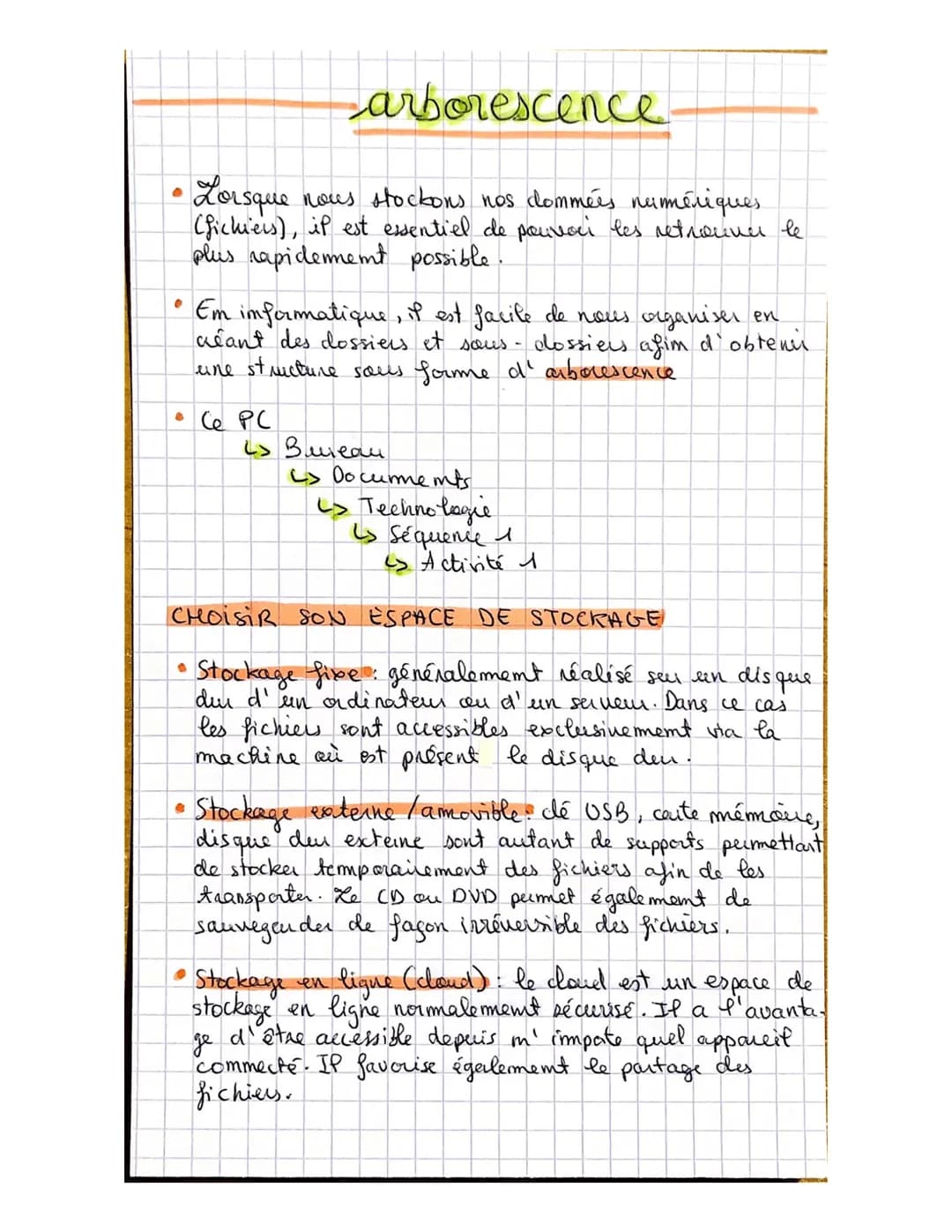 # arborescence

• Lorsque nous stockons nos dommées numériques
(fichiers), il est essentiel de pouvoir les retrouver le
plus rapidement poss