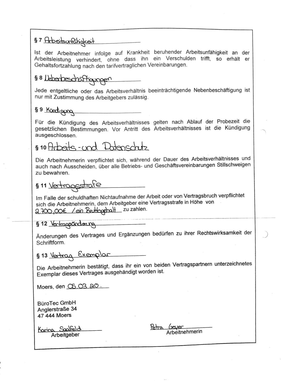 Schriftliche Prüfung

23.05.2022

LF09

Personalmanagement # Quantitative Personalbedarfsplanung

Arbeitsproduktivität = Arbeitsergebnis: St