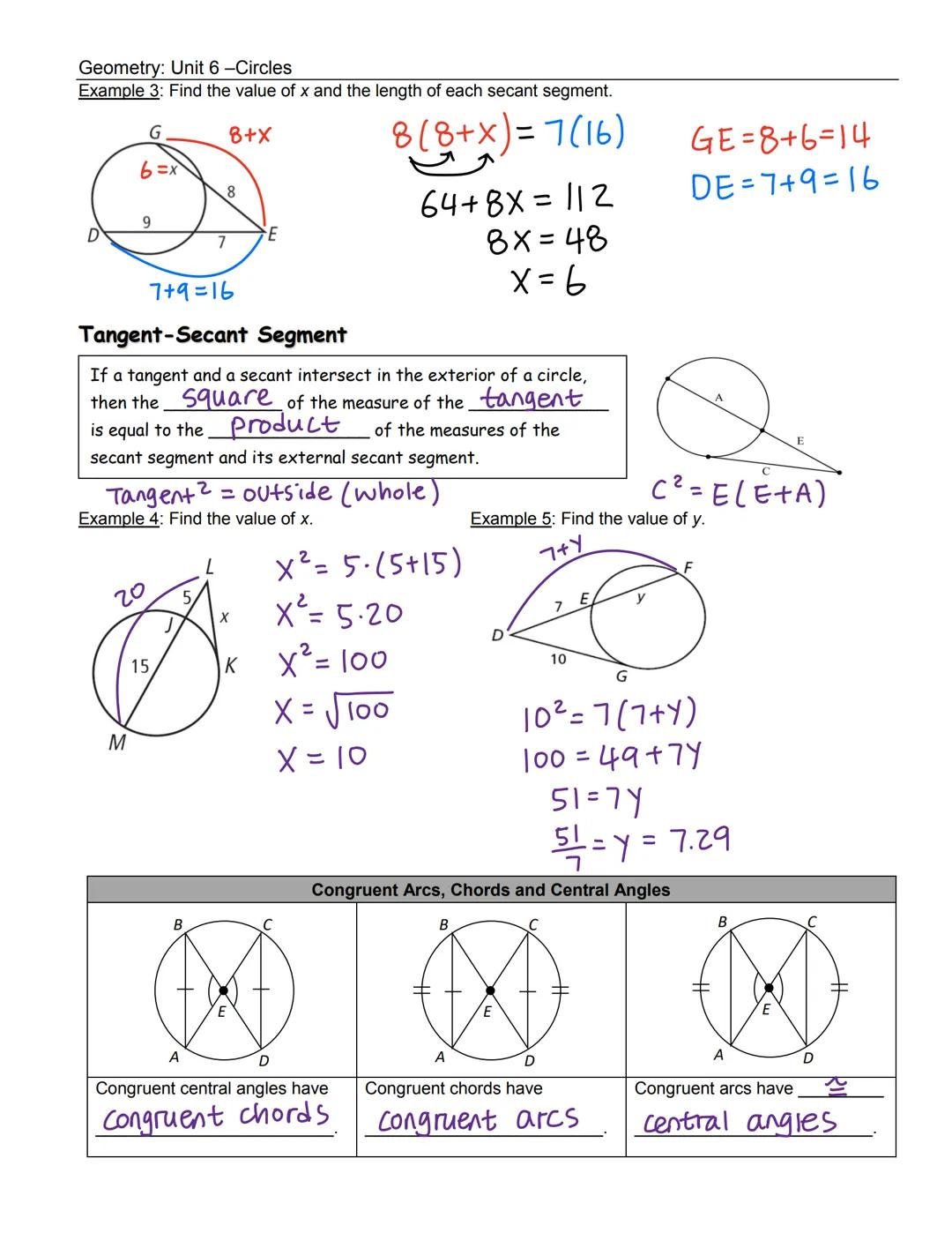 
<h2 id="introduction">Introduction</h2>
<p>In this chapter, we will cover the segment relationships in circles. It's essential to understan
