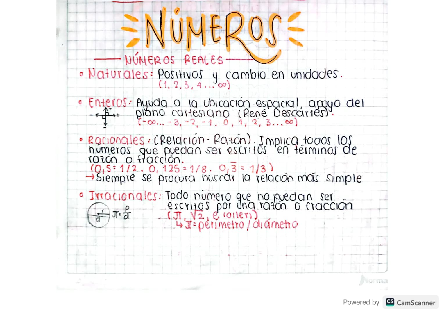 # NÚMEROS

NÚMEROS REALES

*   Naturales: Positivos y cambio en unidades.

    (1,2,3,4...00)

*   Enteros: Ayuda a la ubicación espacial, a