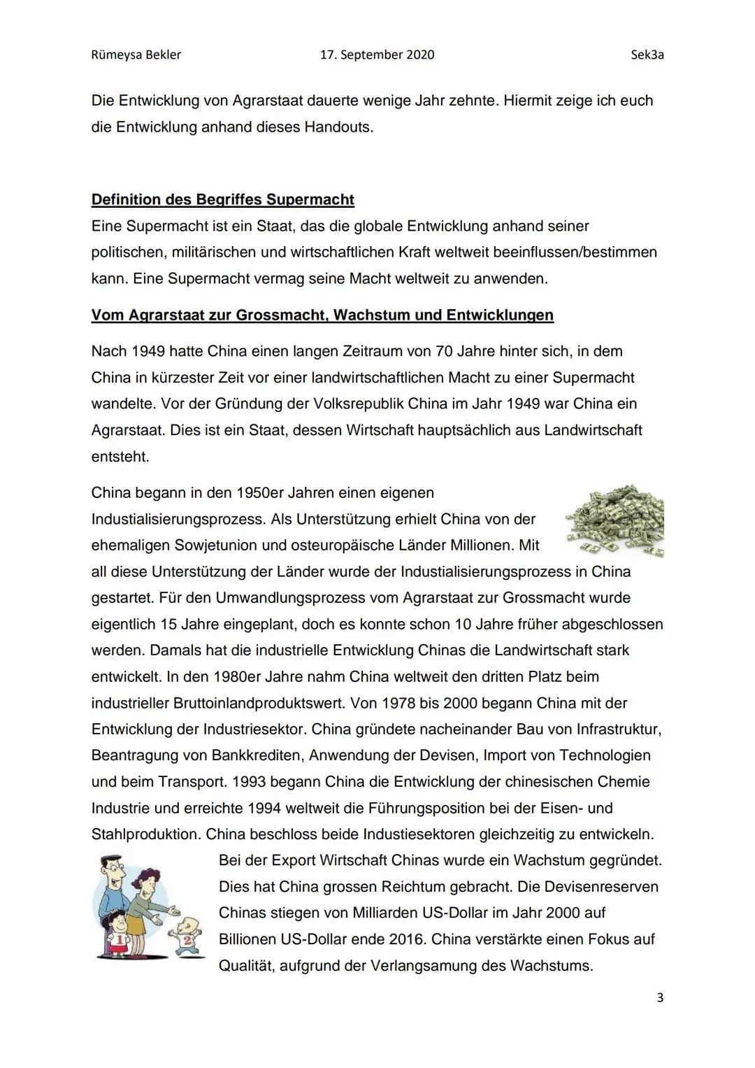 Rümeysa Bekler
17. September 2020
Sek3a

China
Die Supermacht

Bekler Rümeysa Sekza
17. September 2020 Rümeysa Bekler

17. September 2020

S