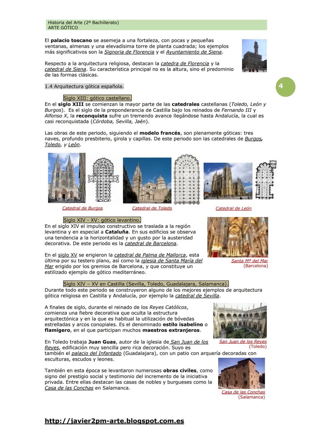 Historia del Arte (2º Bachillerato)
ARTE GÓTICO

Arte Gótico
Arte 8

Durante el siglo XII tuvo lugar un crecimiento notable de la población 