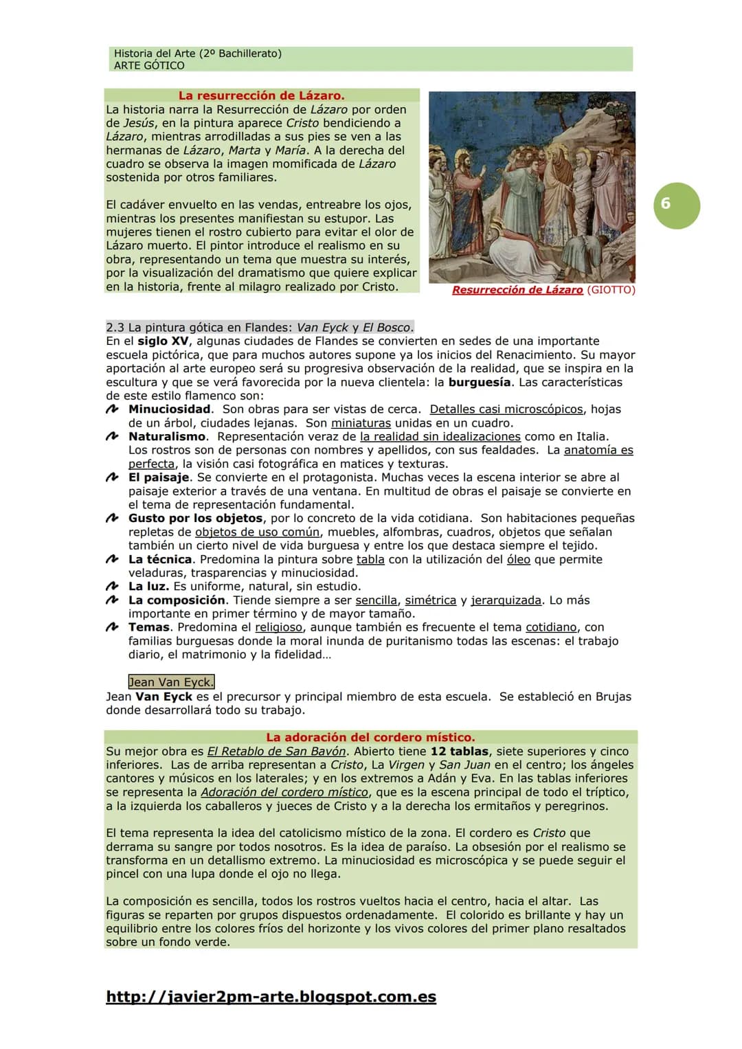 Historia del Arte (2º Bachillerato)
ARTE GÓTICO

Arte Gótico
Arte 8

Durante el siglo XII tuvo lugar un crecimiento notable de la población 