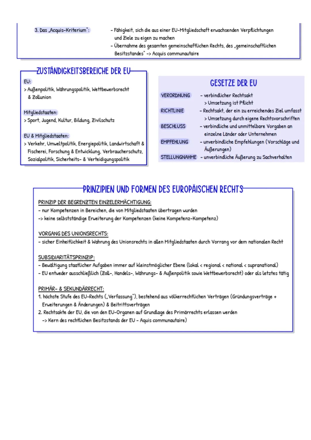 ABITURZUSAMMENFASSUNG

2023

Sowi LK

Europäische Union # EU-Normen, Interventions- und
# Regulationsmechanismen sowie Institutionen

EU=Wer