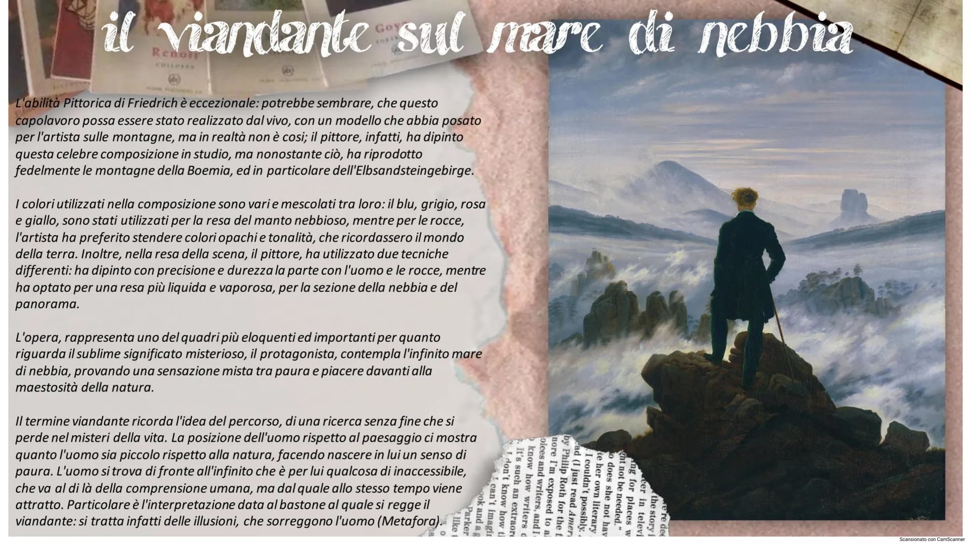 Il viandante sul mare di nebbia
e la concezione della natura nel romanticismo

Scansionato con CamScanner # la natwa nel romanticismo

Il ro