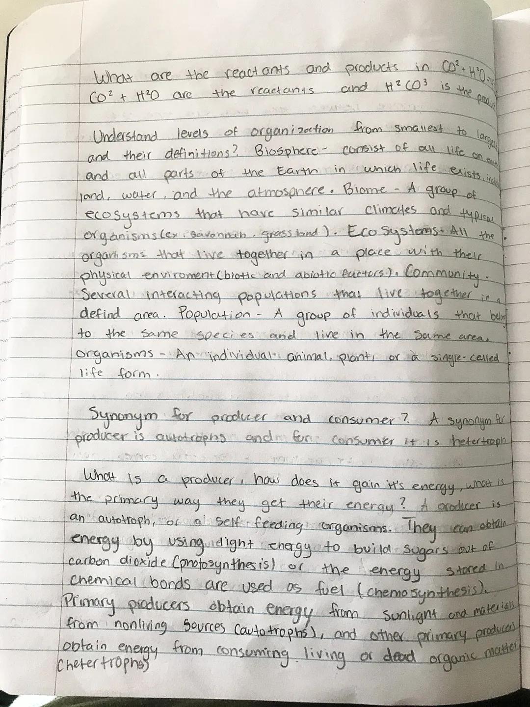 # Chapter 1-10 Notes

Biology Midterm Studly Guide
Kyara

What is science? An organized way of gathering and
analyzing evidence about the na