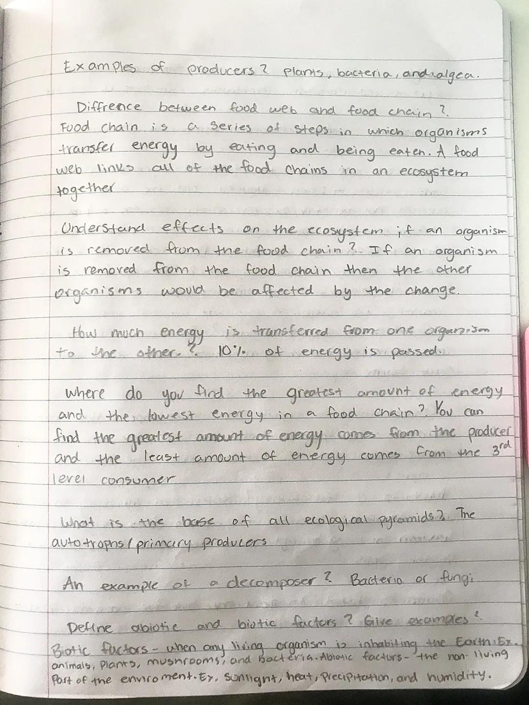 # Chapter 1-10 Notes

Biology Midterm Studly Guide
Kyara

What is science? An organized way of gathering and
analyzing evidence about the na