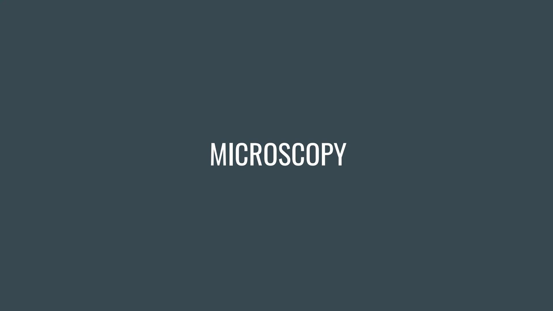 # Chapter 4: Microscopy, Staining, and Classification

... # Units of Measurement

Since microorganisms are small, and a unit of measure is 