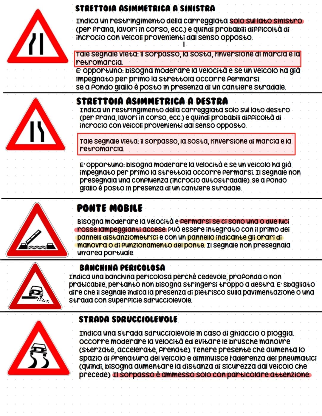 
<h2>Strada deformata</h2>
<p>Questo segnale indica una strada in cattivo stato, con pavimentazione irregolare, buche o altre imperfezioni, 
