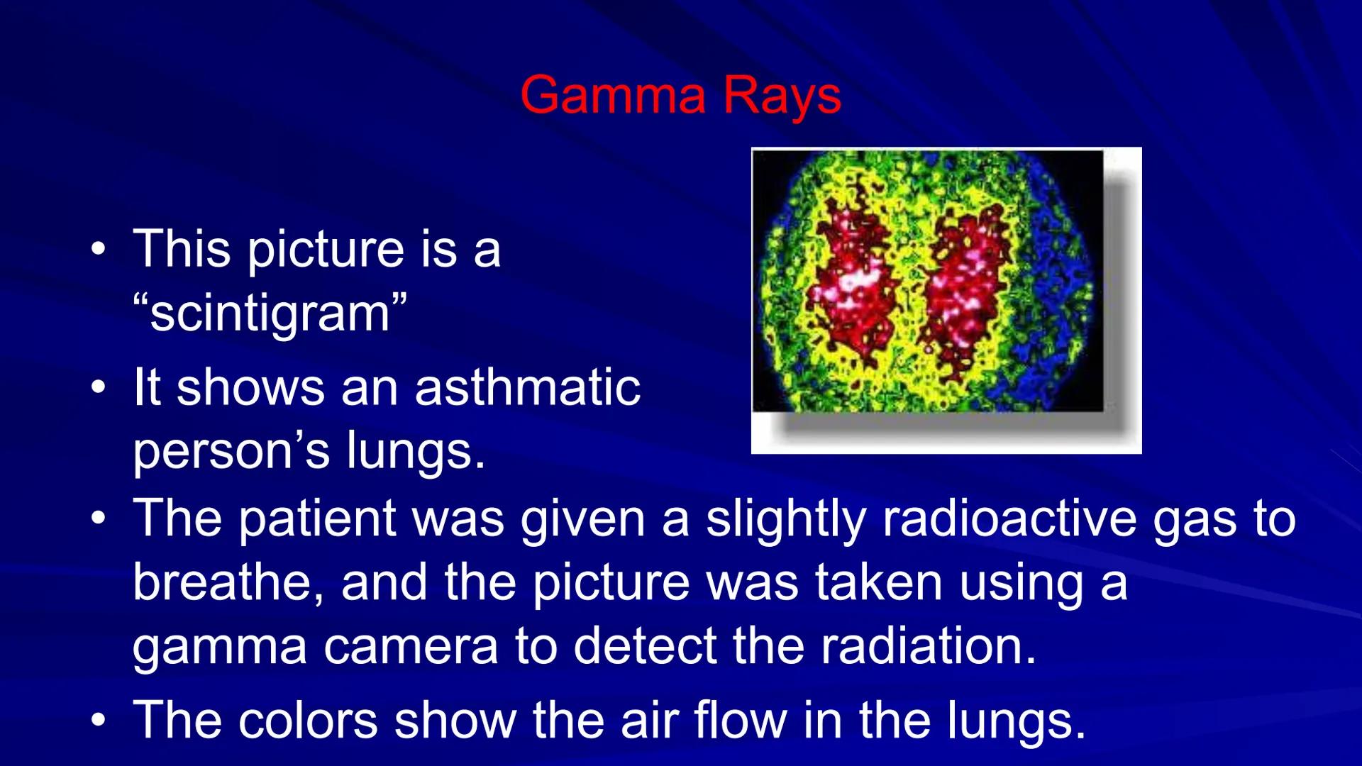 # THE ELECTROMAGNETIC SPECTRUM

Wavelength
(in meters)

Size of a
wavelength

Common
name of wave

Sources

Frequency
(waves per
second)

En