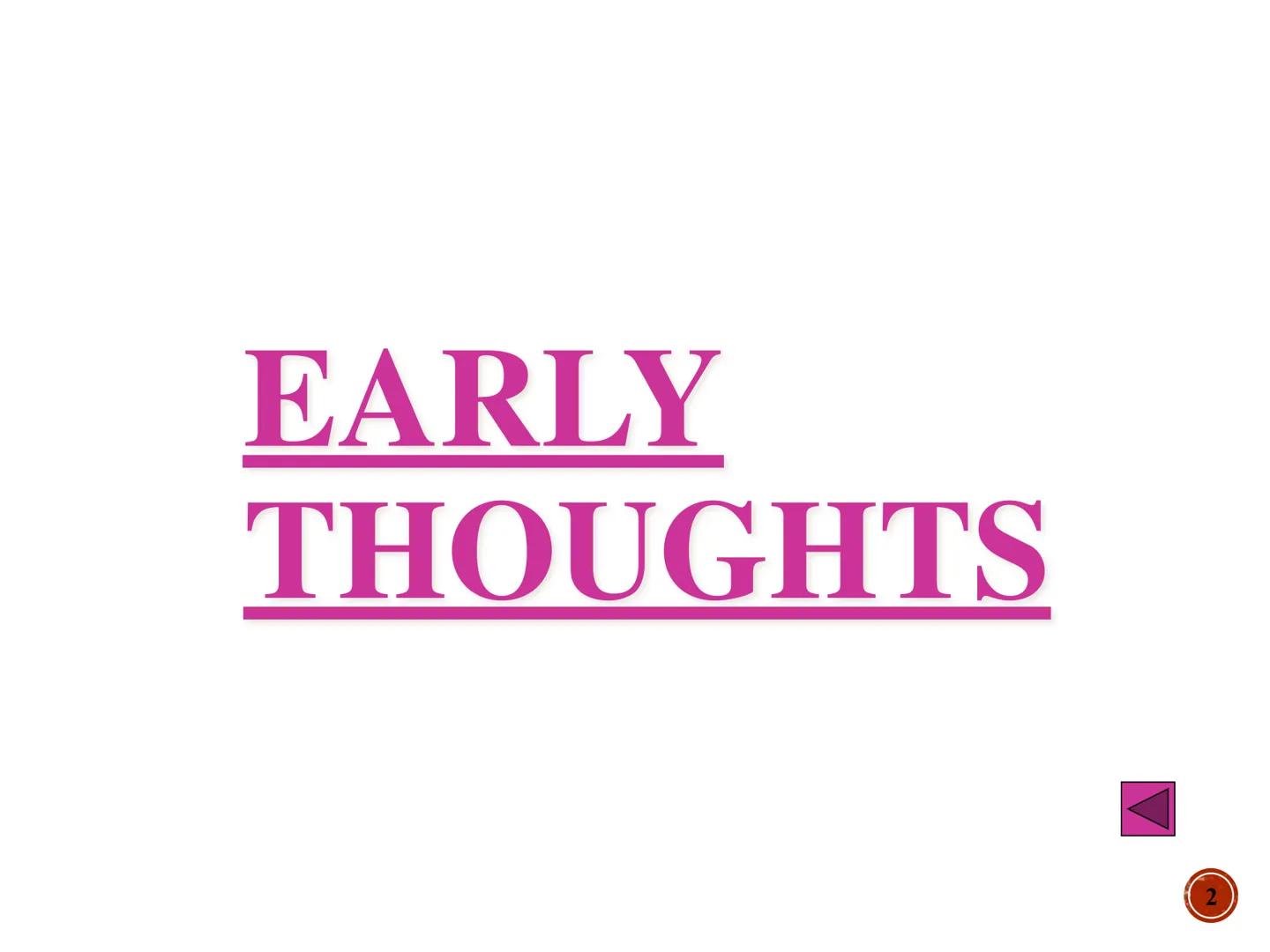 # ATOMS,
# MOLECULES, AND
# IONS # EARLY
# THOUGHTS - In the fifth century b.c. the Greek
philosopher Democritus expressed the belief
that a