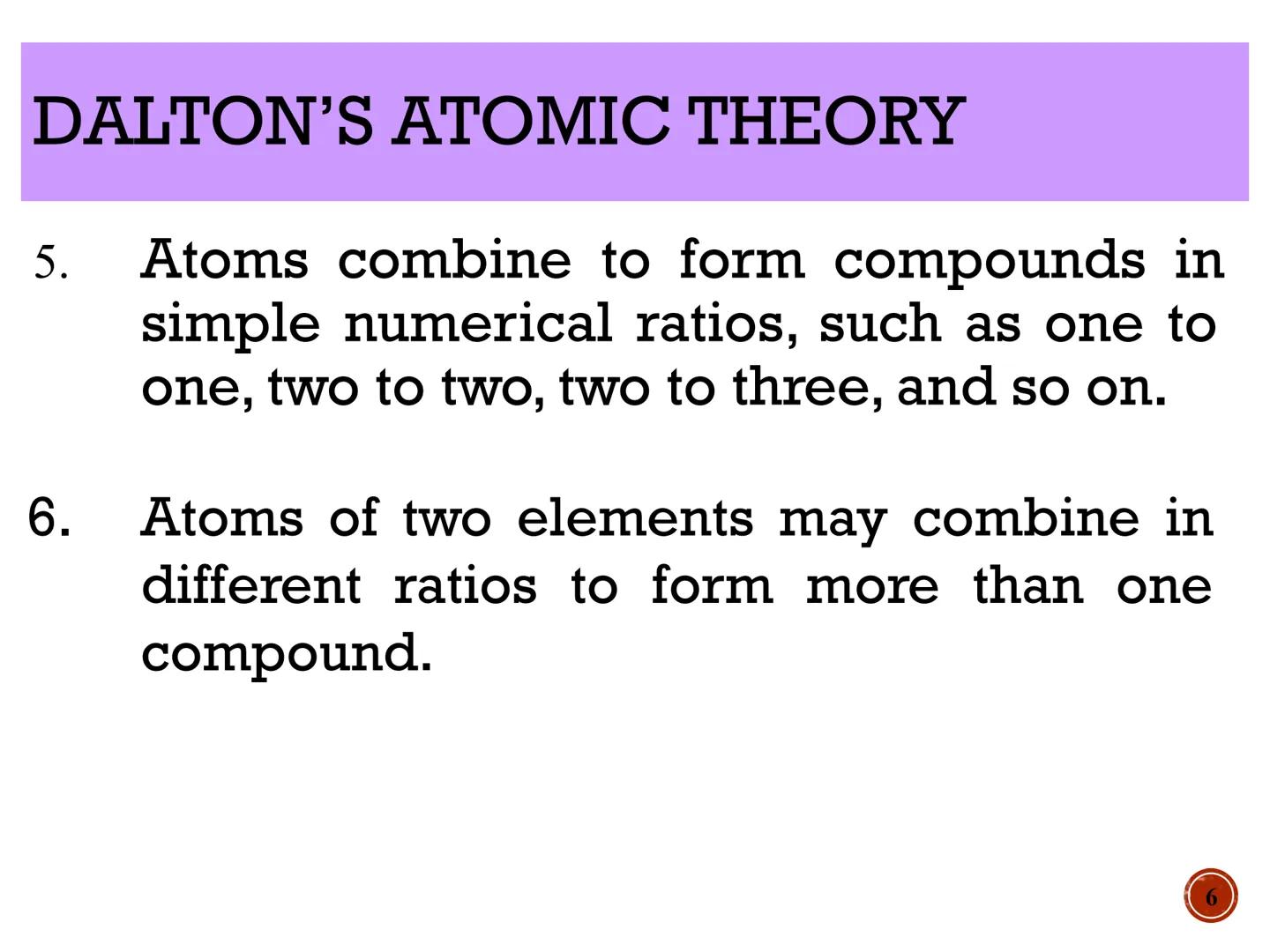 # ATOMS,
# MOLECULES, AND
# IONS # EARLY
# THOUGHTS - In the fifth century b.c. the Greek
philosopher Democritus expressed the belief
that a