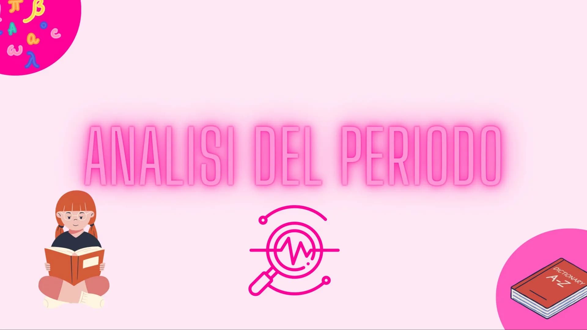 ANALISI DEL PERIODO
DICTIONARY
A-Z # IL PERIODO:

è costituito da una o più preposizioni (frasi), collegate tra loro in
modo da esprimere un