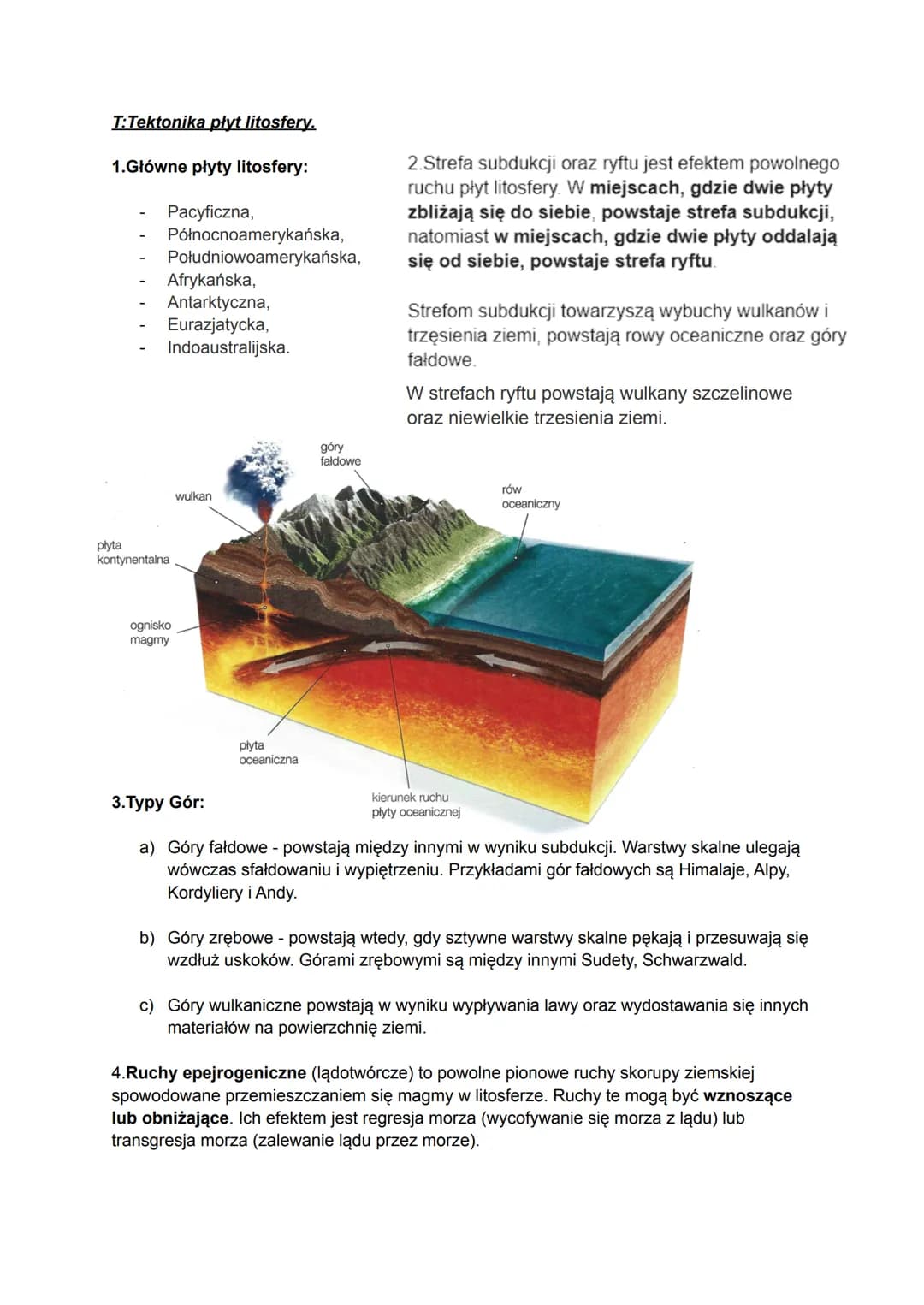 T:Budowa wnętrza Ziemi. Skały.

1.Wnętrze Ziemi:

skorupa ziemska

płaszcz górny

Jądro Ziemi dzieli się na:
- zewnętrzne ok. 4500°C

płaszc