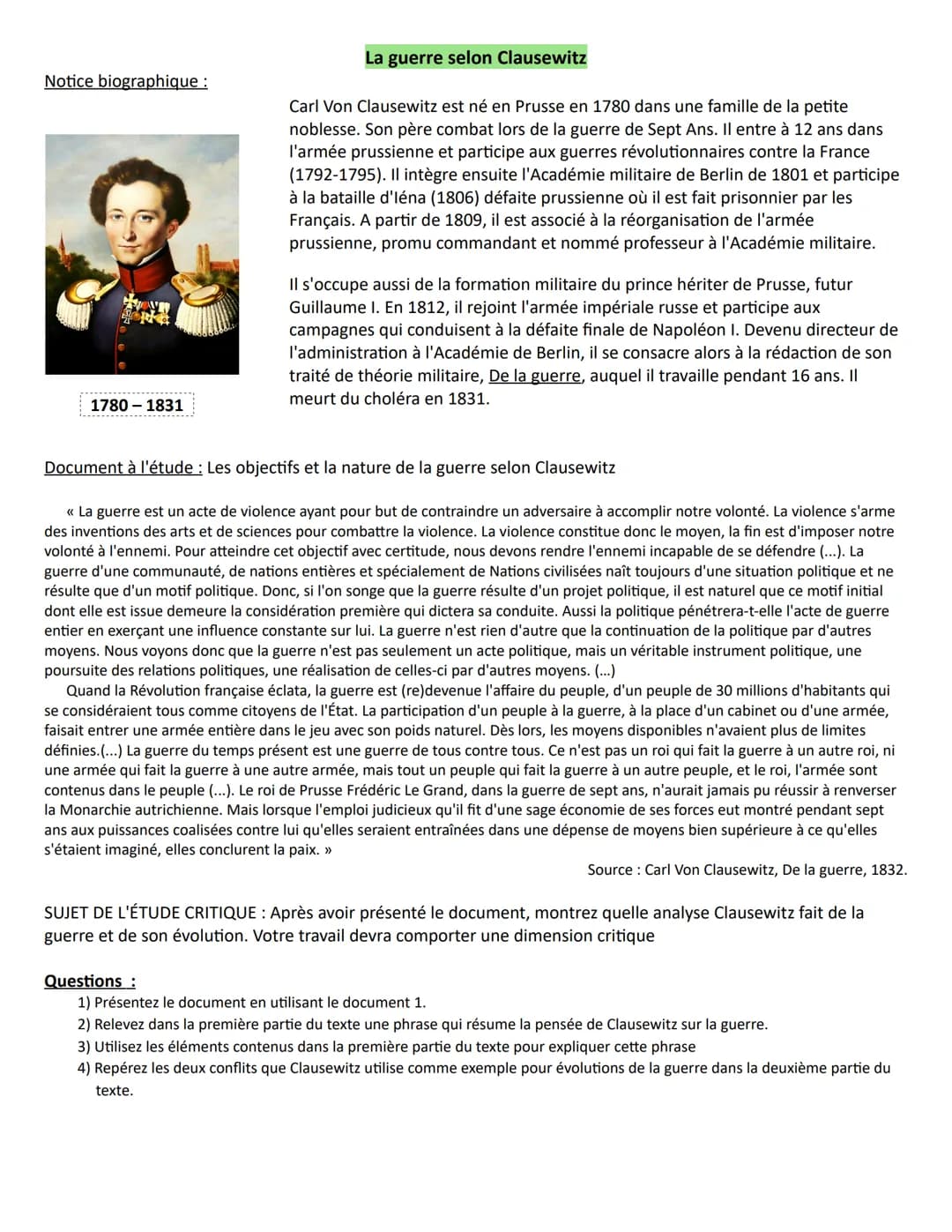 Thème 1: Faire la guerre, faire la paix: formes de conflits et modes de résolution

Introduction: au thème 1

Introduction: définition et ty