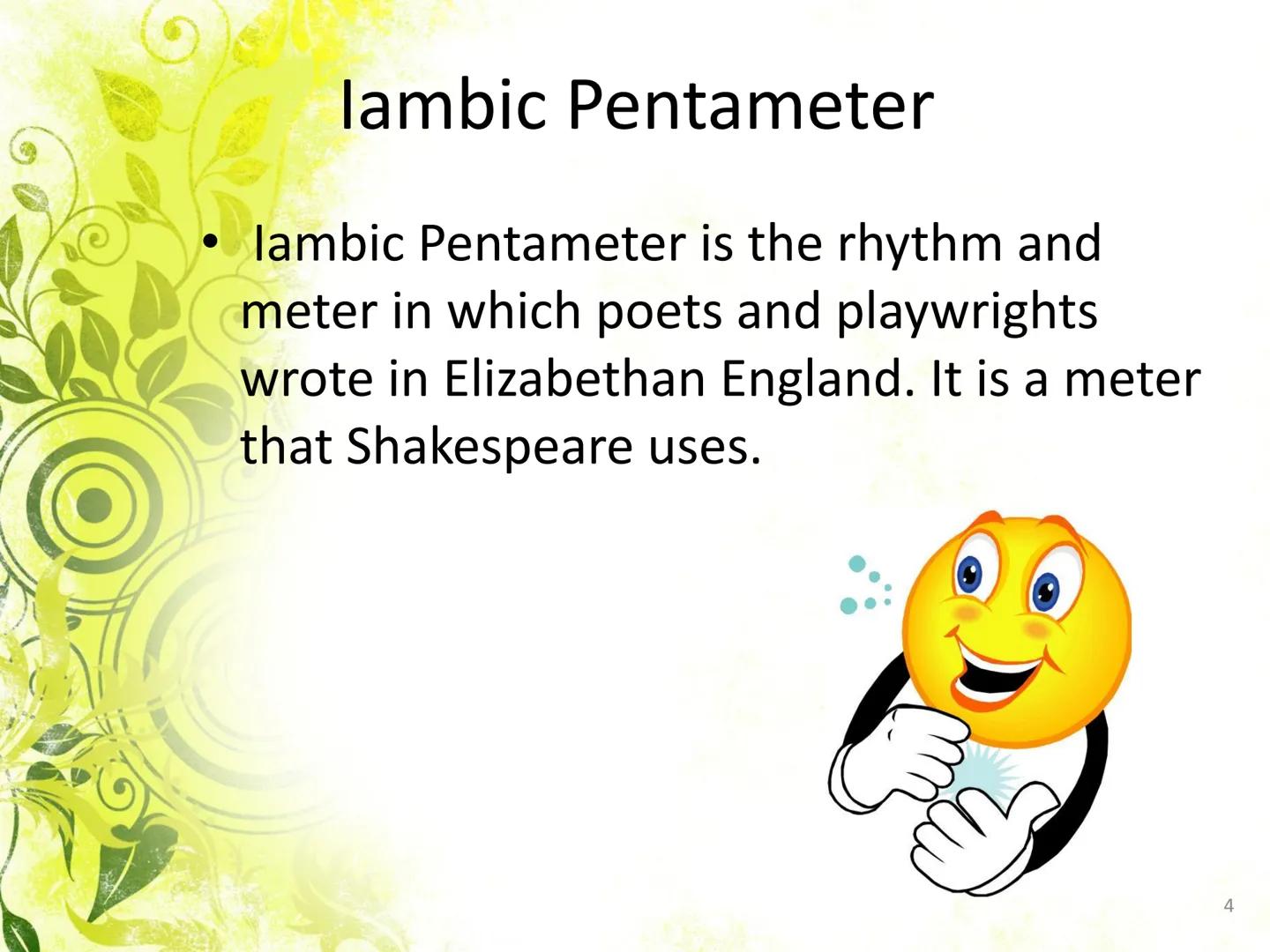 # Goals and Expectations

Identify and respond
to poetic language
and imagery

At the end of
this lesson,
students should
be able to:

Know 