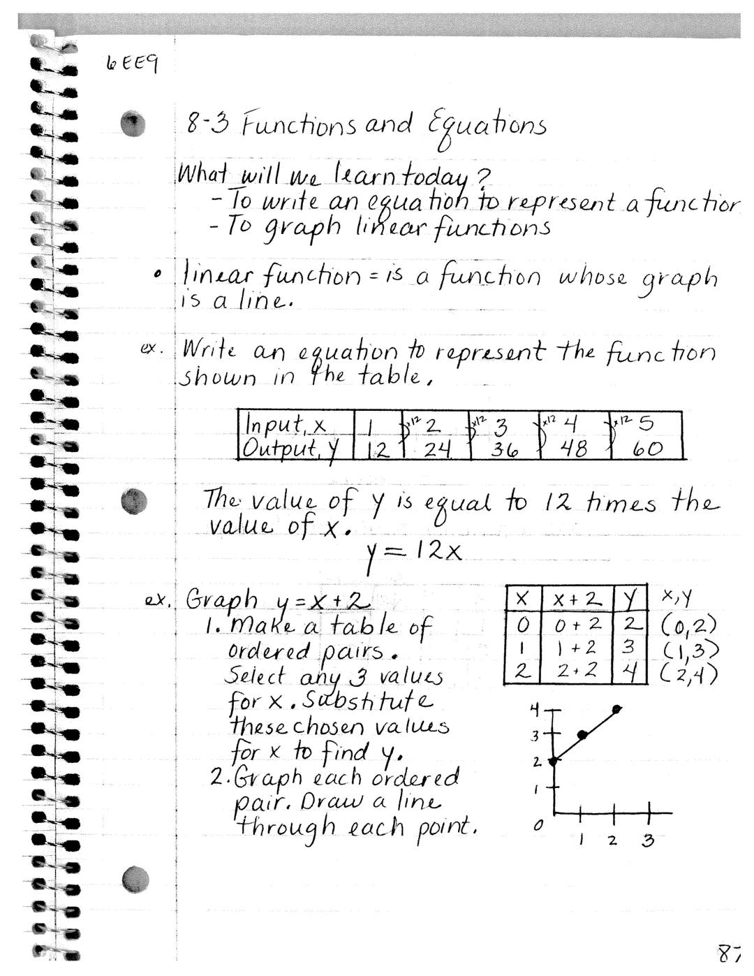 
<h2 id="81functiontables">8-1 Function Tables</h2>
<h3 id="essentialquestion">Essential Question</h3>
<p>How are symbols, such as 2, 2, and