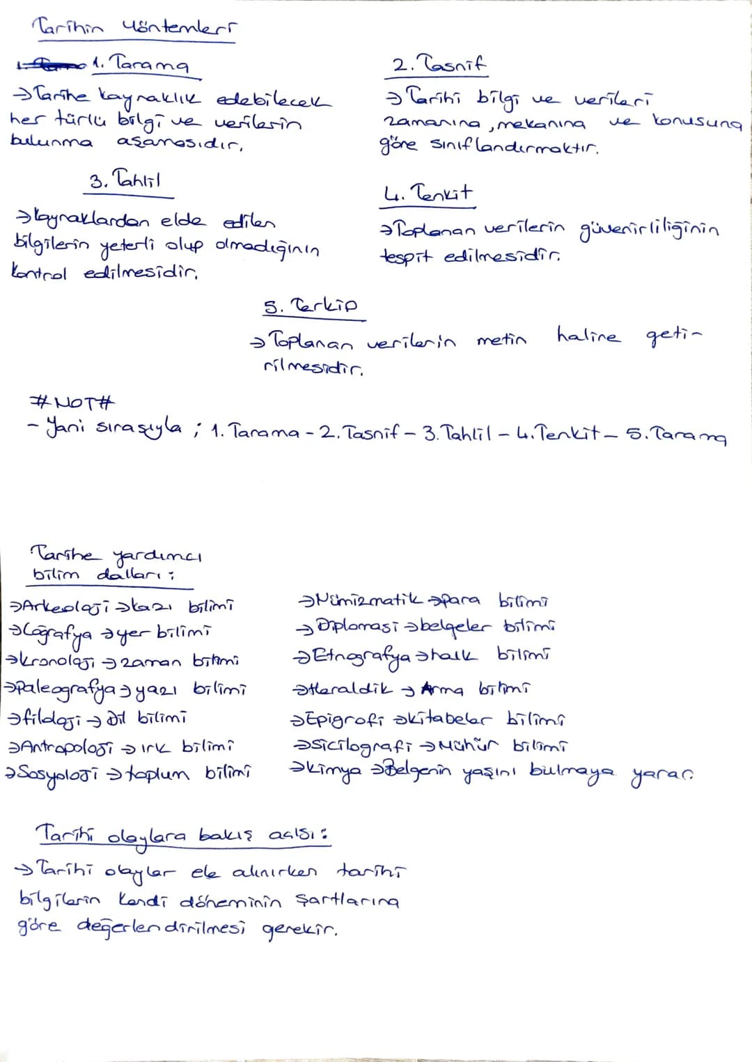 # TARTH

Tamnım: -Yer

-Zaman

- Sebep-Sonuç

-Belge

-Objektif

Tarihin
Konusu insan'dır, ve
însanın faliyetleridir.

#NOT#

-Doğa olayları