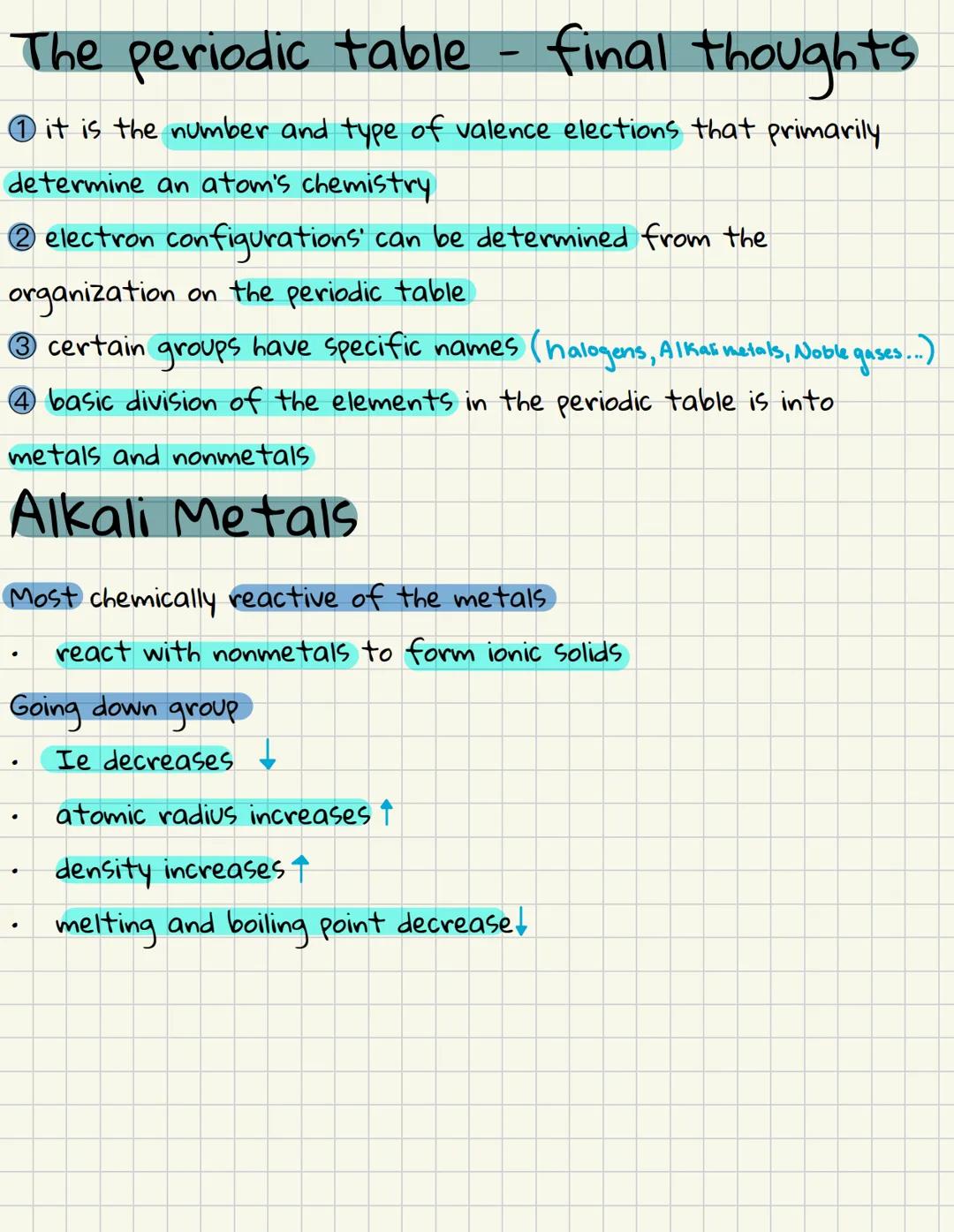 # Ionization energy

Energy required to remove an electron from a gaseous atom or
ion

- $Xcg) \rightarrow X+(9) +e-$

```
Mg → Mg⁺ +e⁻     