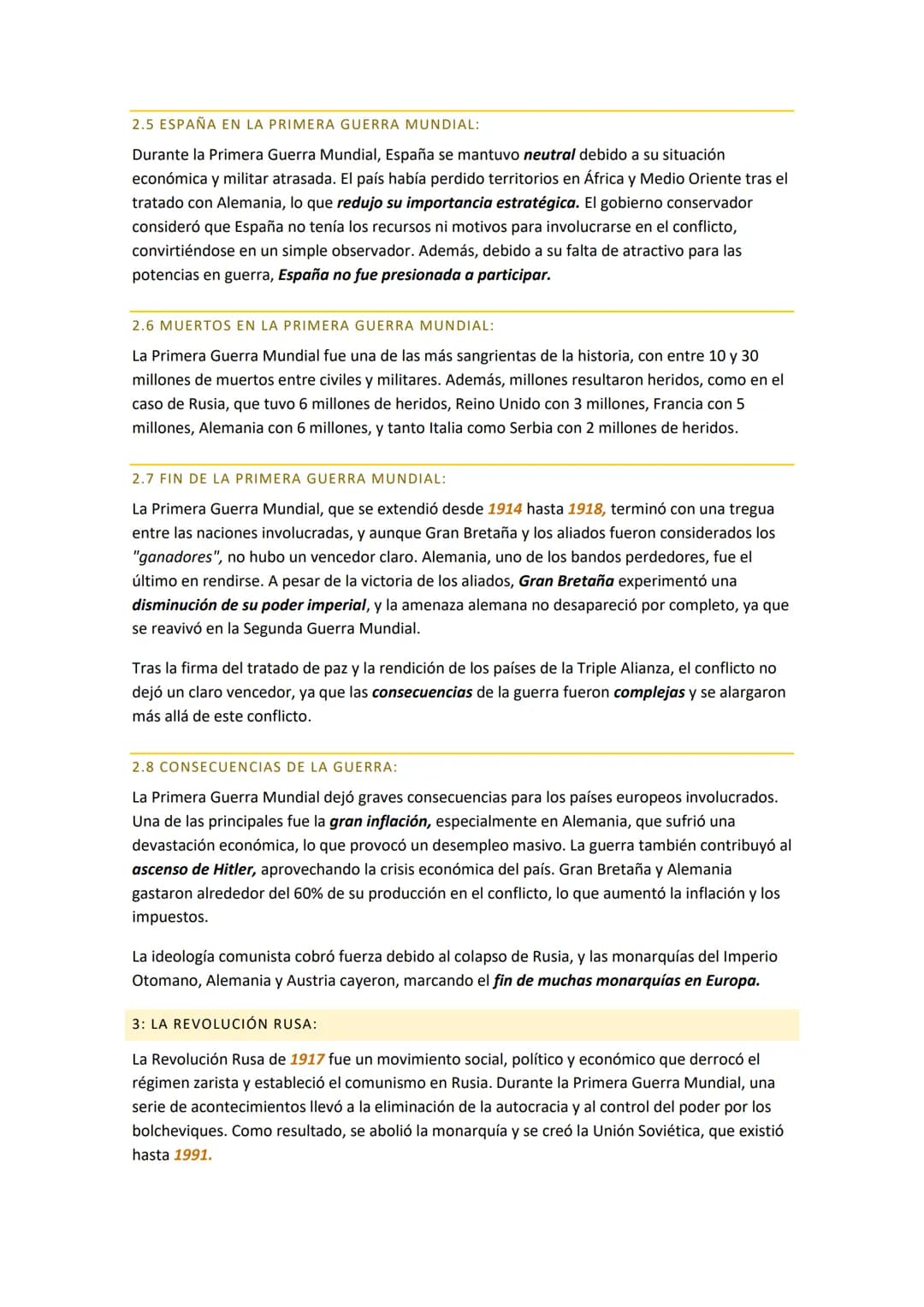 7. SIGLO XX. PRIMERA GUERRA MUNDIAL Y REVOLUCIÓN RUSA:

1: INTRODUCCIÓN:

El siglo XX fue un período de intensos contrastes y transformacion