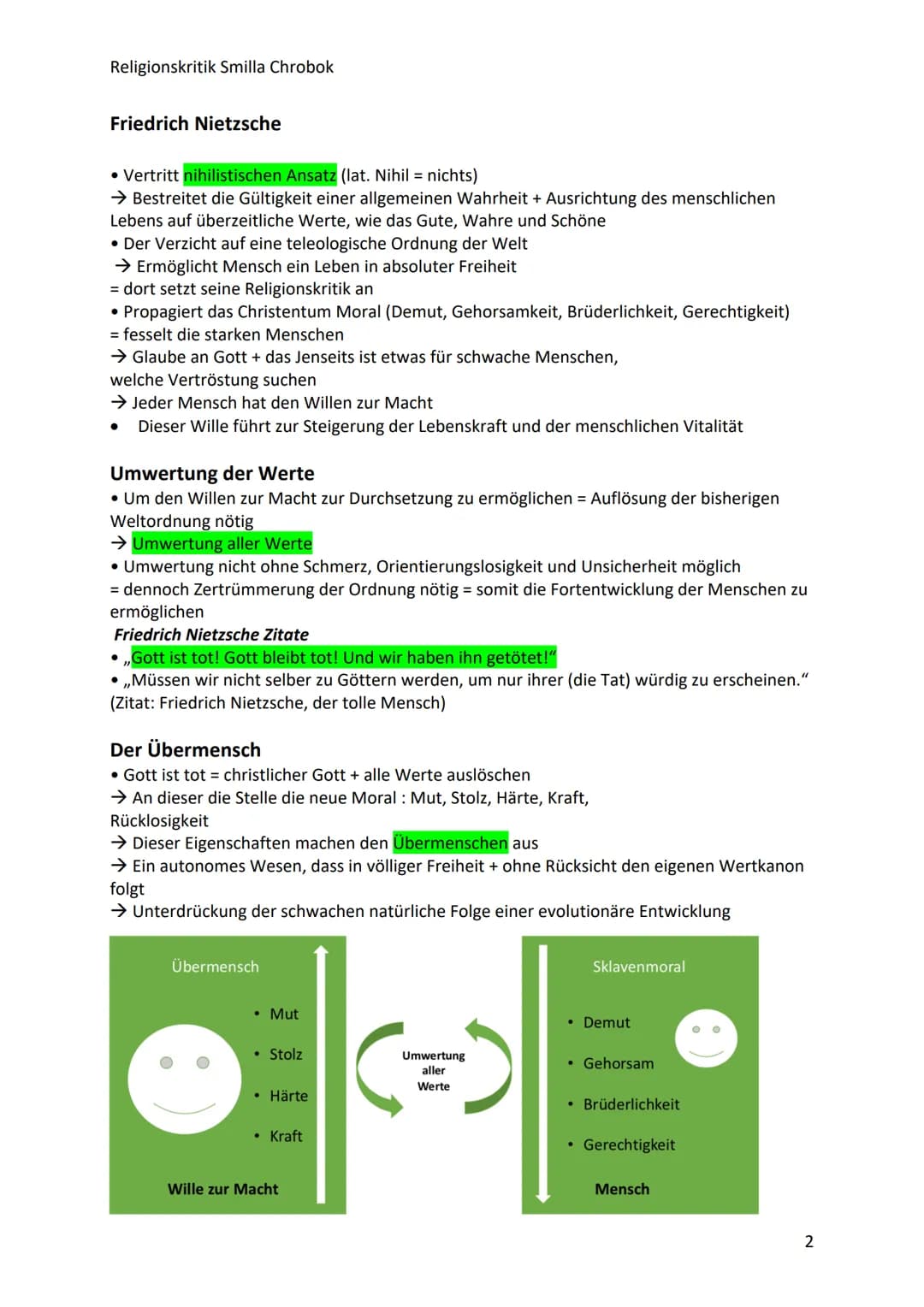 Religionskritik Smilla Chrobok

# Religionskritik

| Interne Religionskritik                                                                