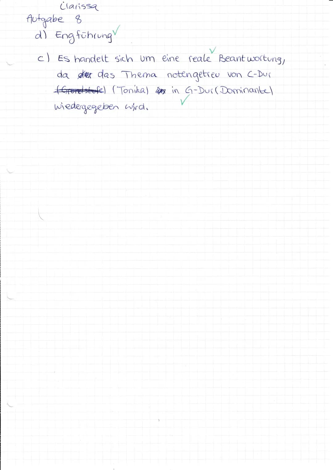 Klausur Nr. 1 MU (UM), KS I November 2020

Vor- und Nachname: Clarissa cerone

Aufgabe 1: Rhythmusdiktat [8P./ 8 1
Notieren Sie den Rhythmus