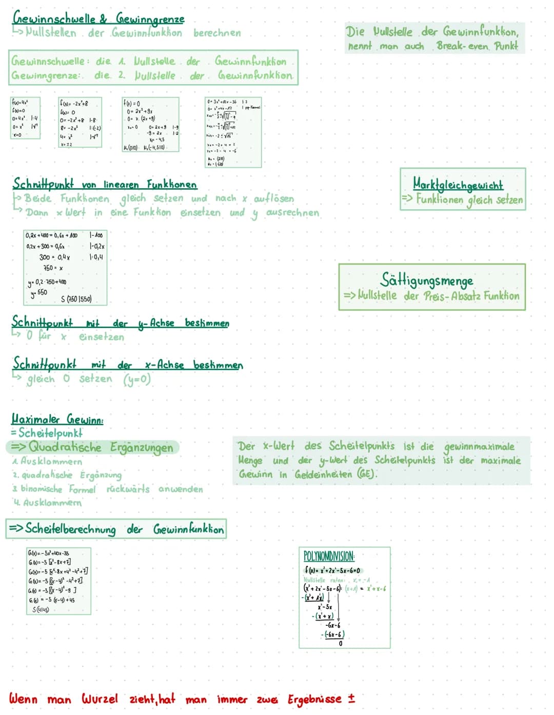 # Mathe-Klausur

kincare Funktionen.

y=mx+b

Preis Absatz Funktion

y: auch f(x) genannt, aber gemeint ist der y-Wert
x: x-Wert
m: die Stei