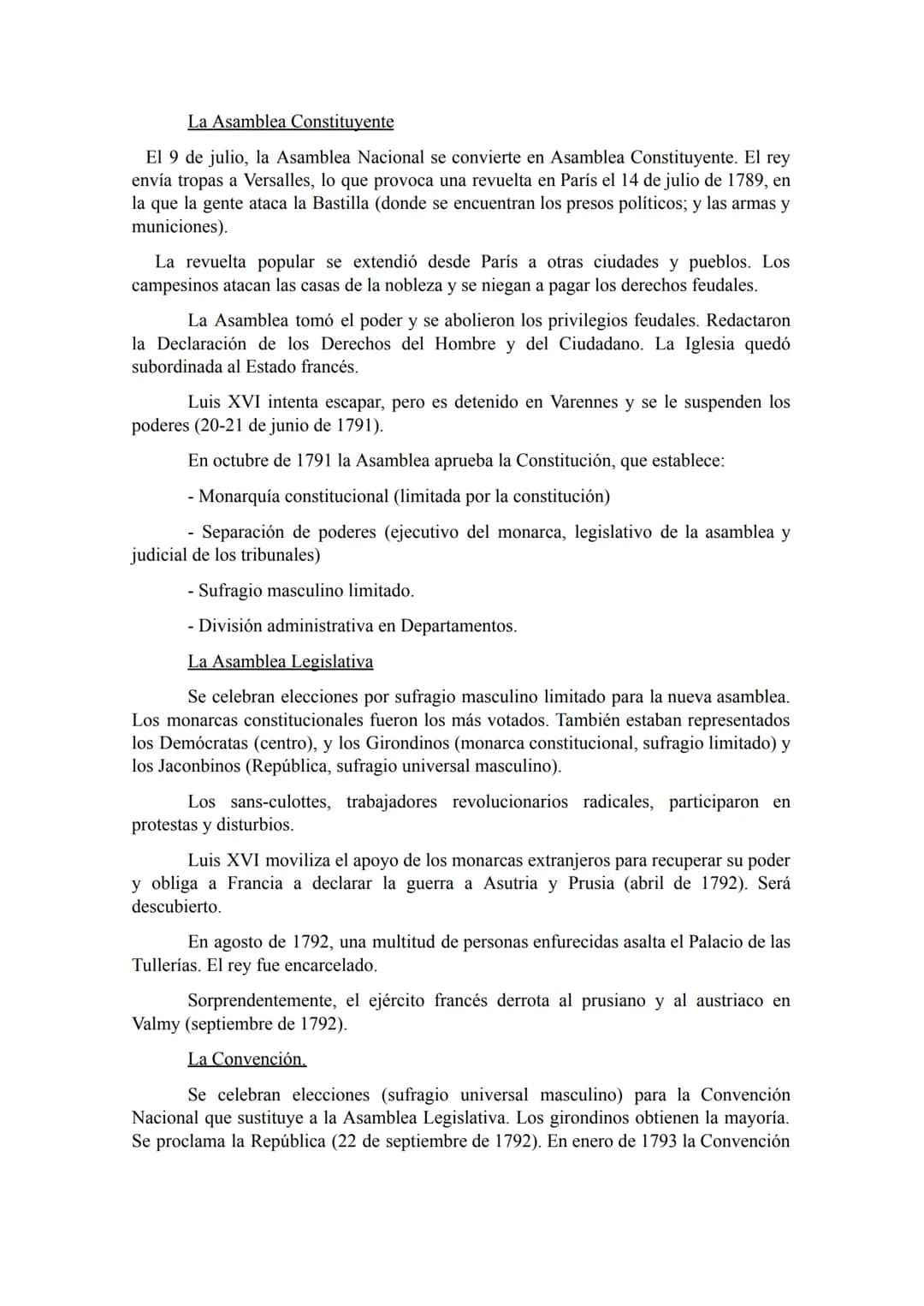 La Revolución Francesa fue un periodo de violentos cambios políticos y sociales
que supuso la abolición del Antiguo Régimen y de la Monarquí