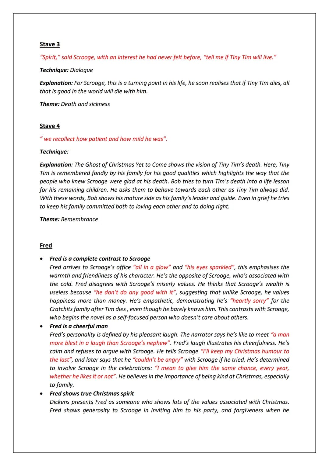 # A Christmas Carol Quotes and Analysis

Introduction to A Christmas Carol

A Christmas Carol is a novella by Charles Dickens about Ebenezer