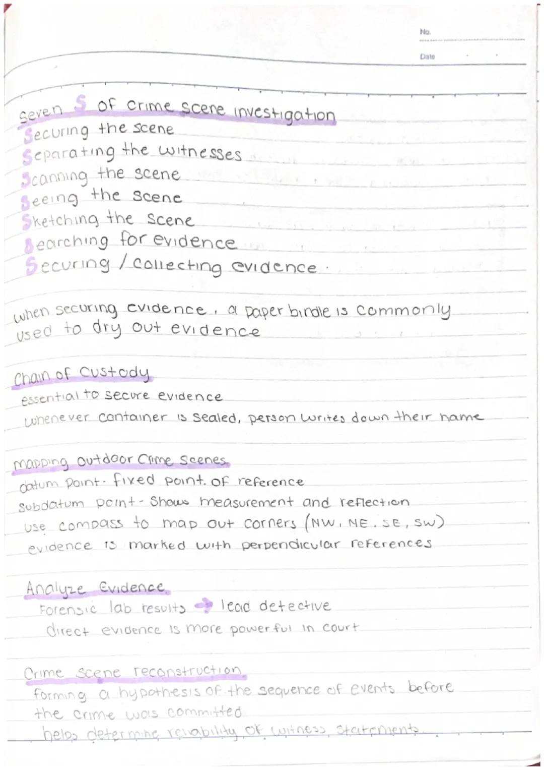 No
Date
# Chapter 2. HW notes

# Principle of exchange
when someone comes in contact with another or an
Object, a physical transfer occurs.
