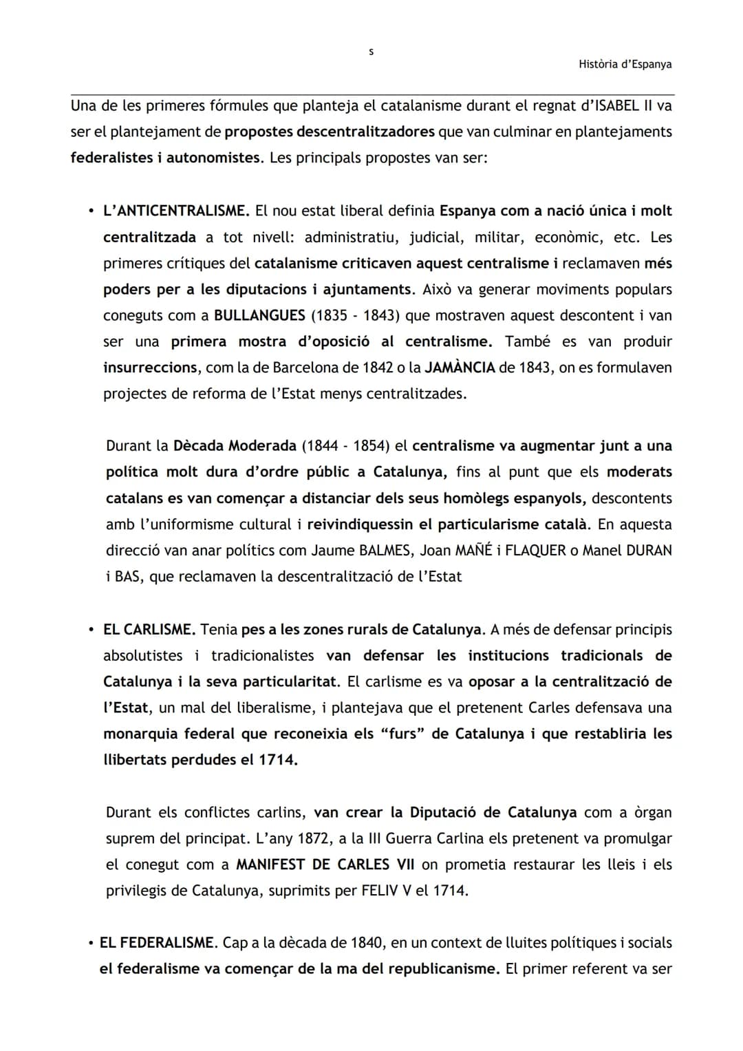 Història d'Espanya

BLOC 2. EL CATALANISME (1833 - 1931)

2.1. ORÍGENS I CONSOLIDACIÓ DEL CATALANISME (1833 - 1901)

2.1.1. ORÍGENS DEL CATA